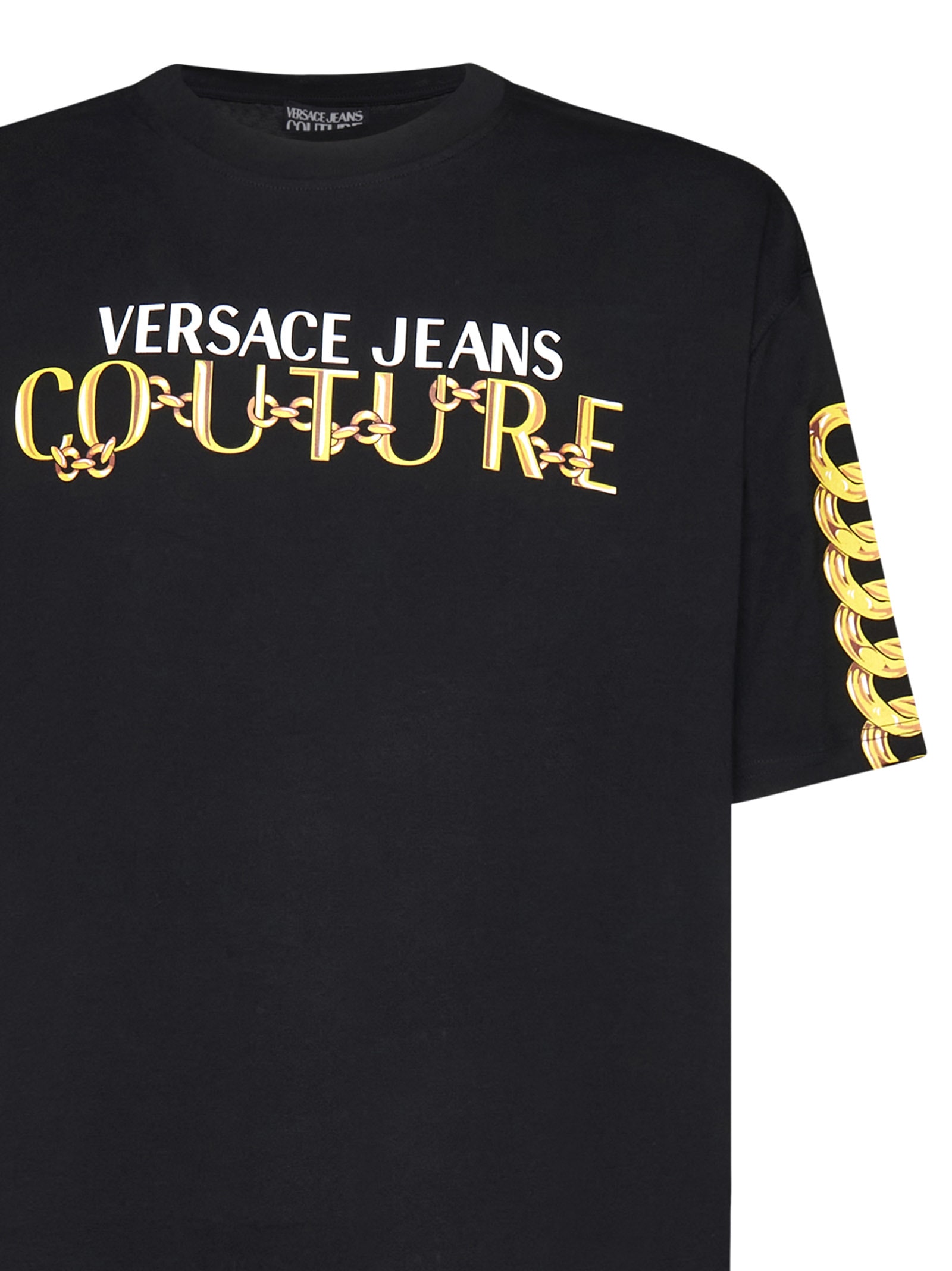 VERSACE JEANS COUTURE T-SHIRT COUTURE CATENA 