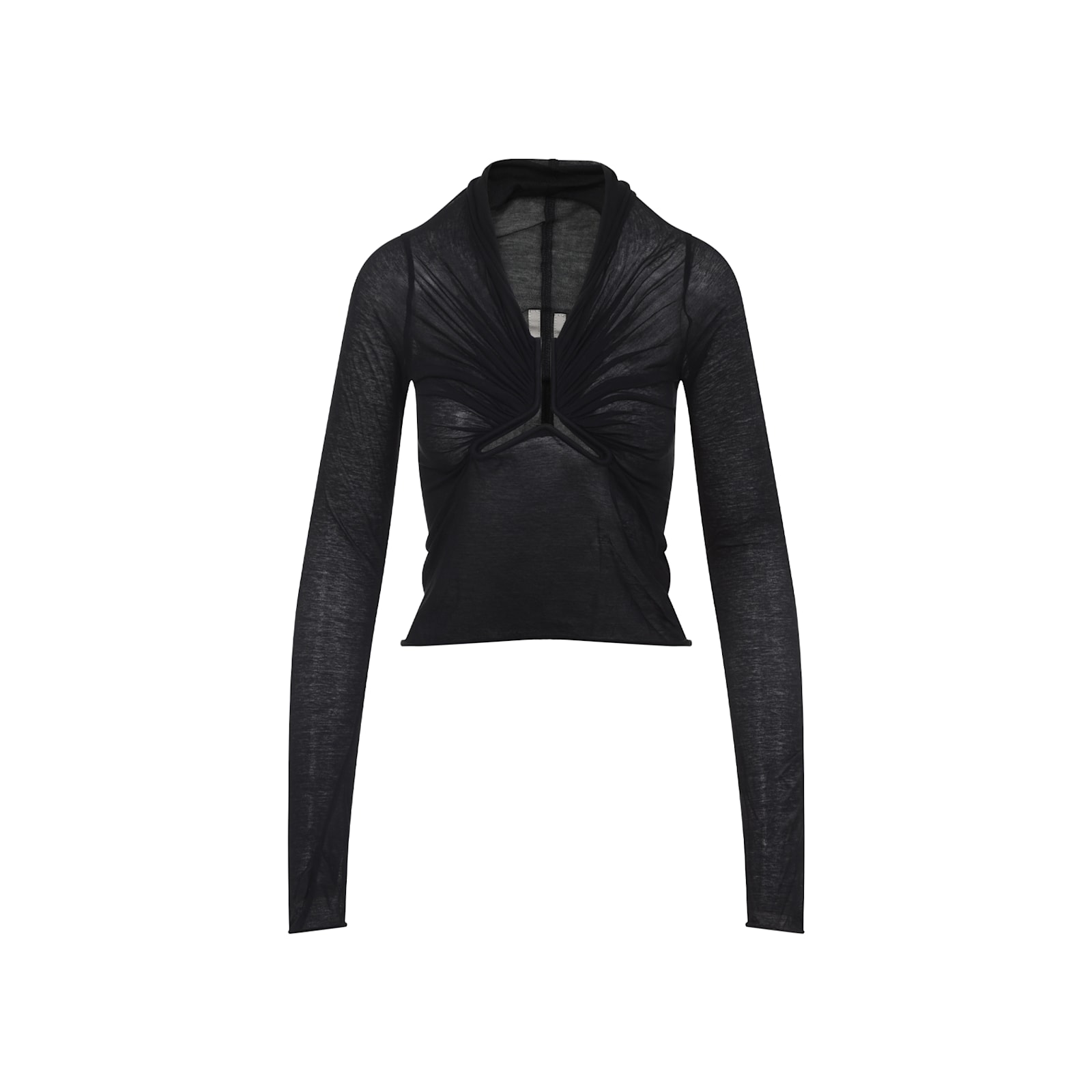 Rick Owens Allanah Long Sleeves Top Women In Black