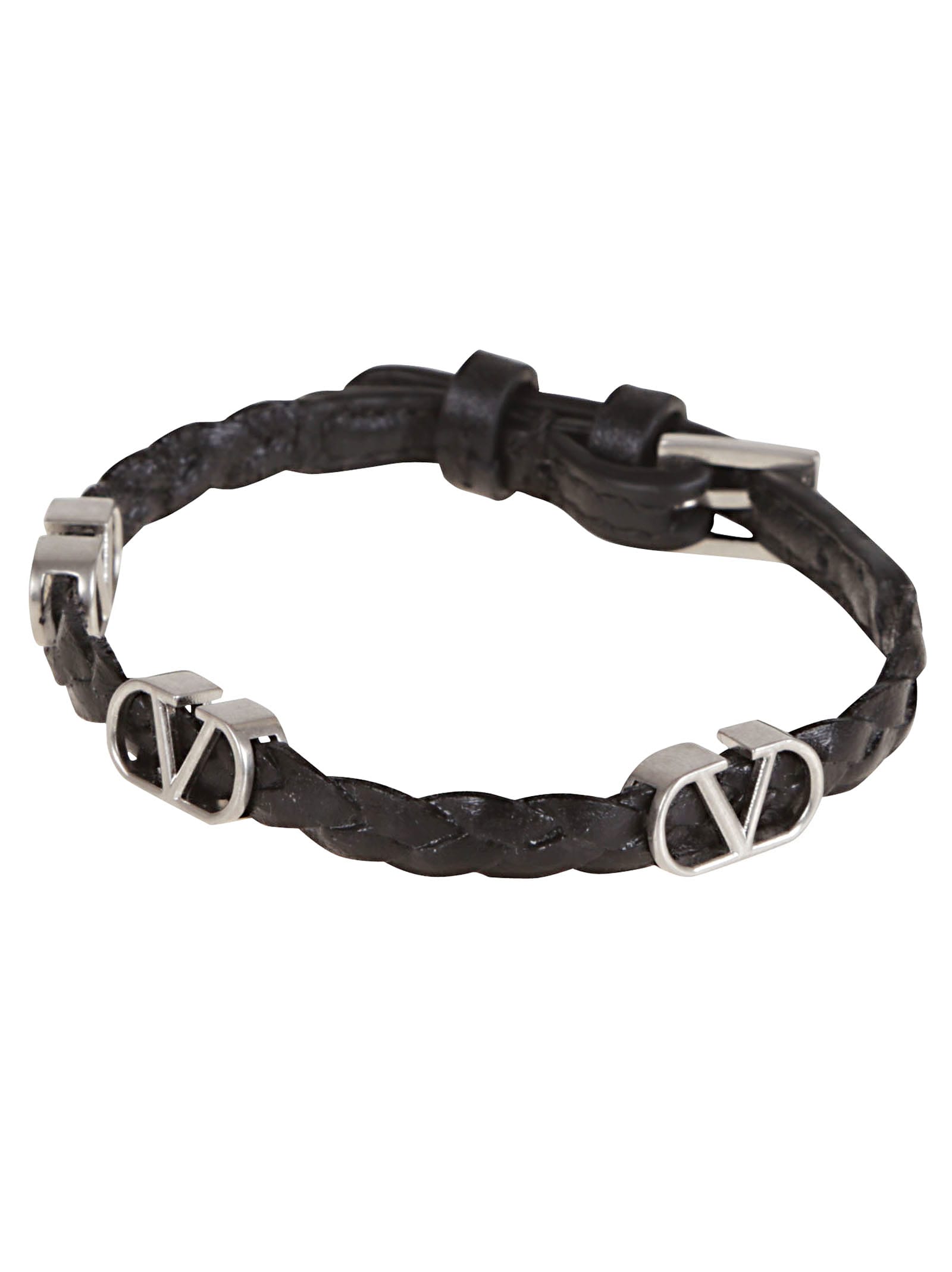 Leather Bracelet Vlogo Signature