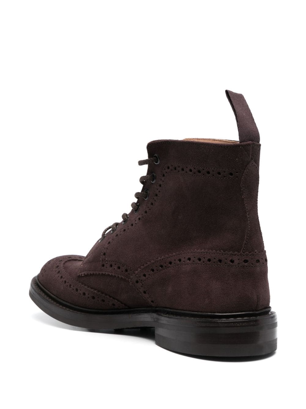 Shop Tricker's Stow Dainite Sole In Coffee Ox Reserved