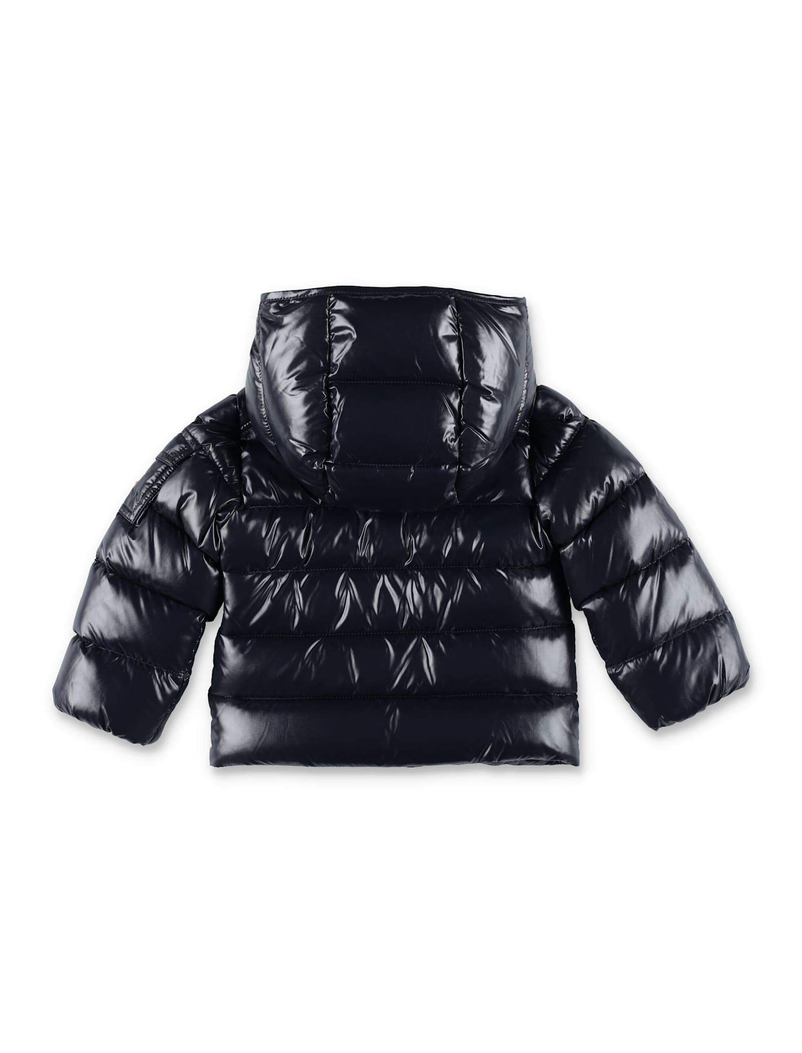 Moncler Kid - Maya Hooded Down Jacket In Black