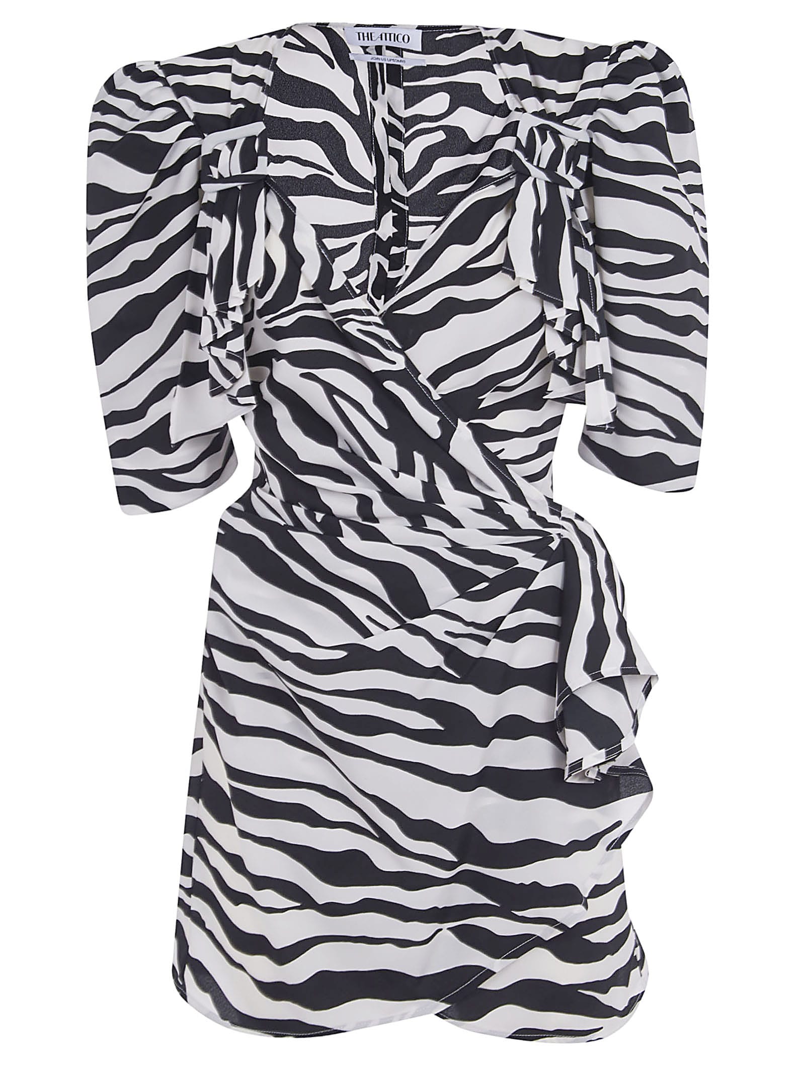 ATTICO ZEBRA PRINT DRESS,11290186