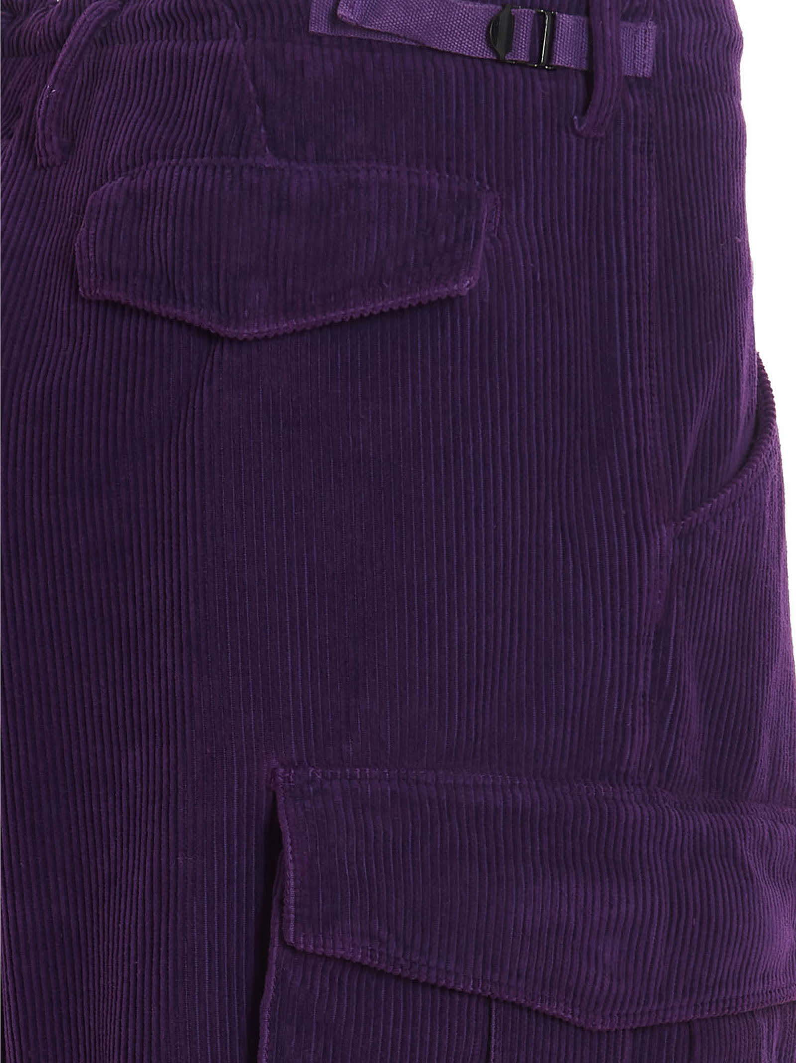 Shop Cellar Door Cargo C Trousers In Purple