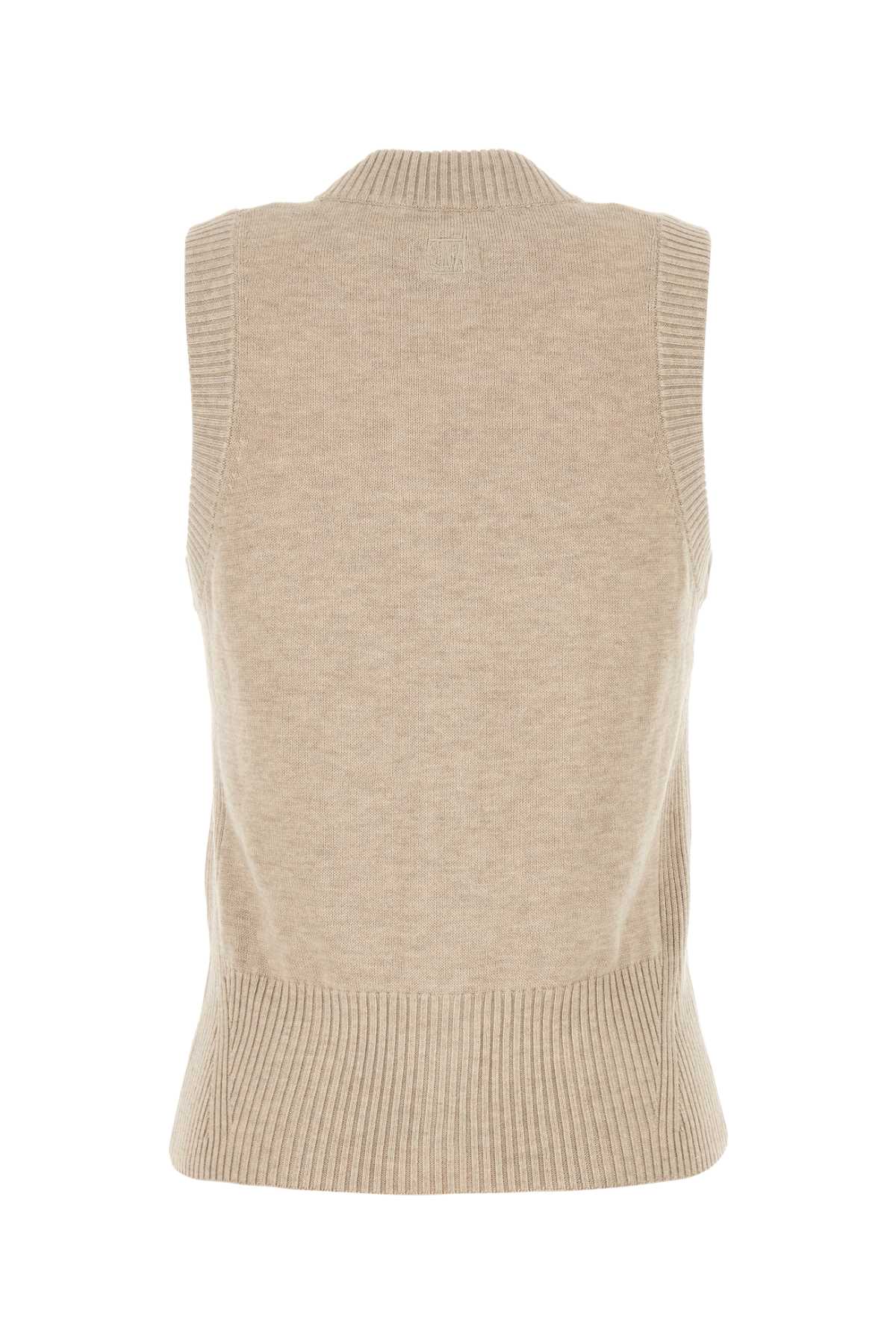 Camilla And Marc Sand Stretch Tencel Blend Macie Vest In Neutral