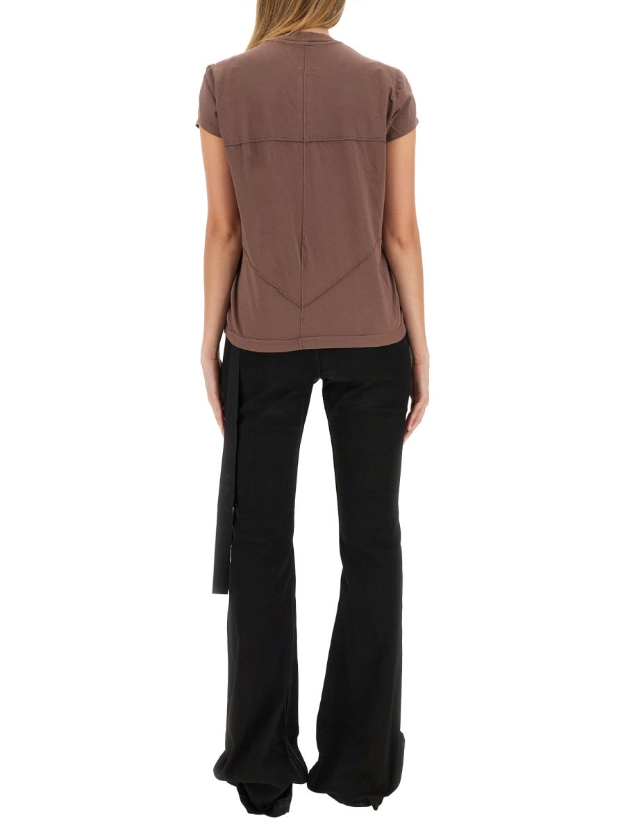 Drkshdw Cotton T-shirt In Brown