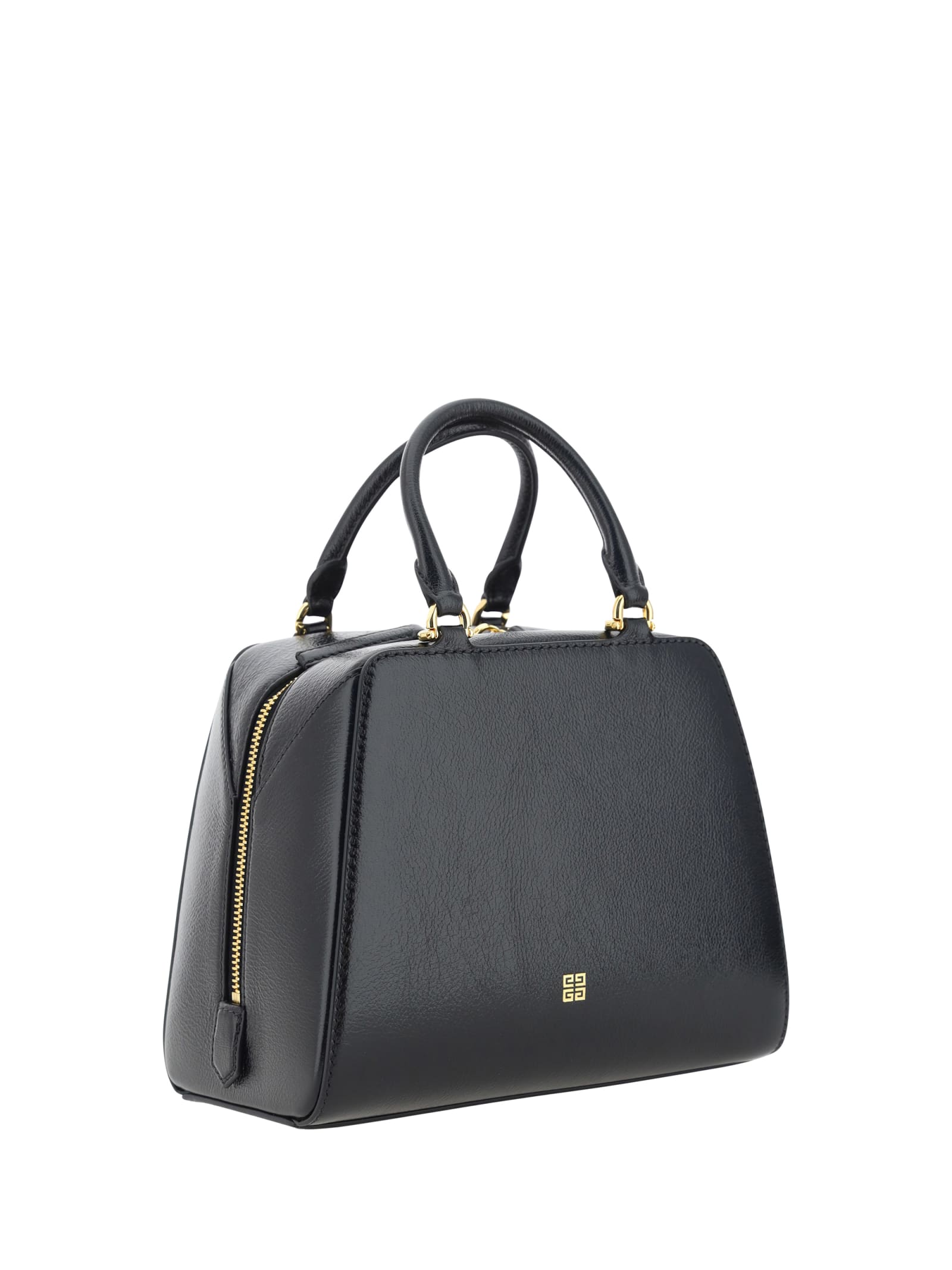 Shop Givenchy Antigona Cube Mini Handbag In Black