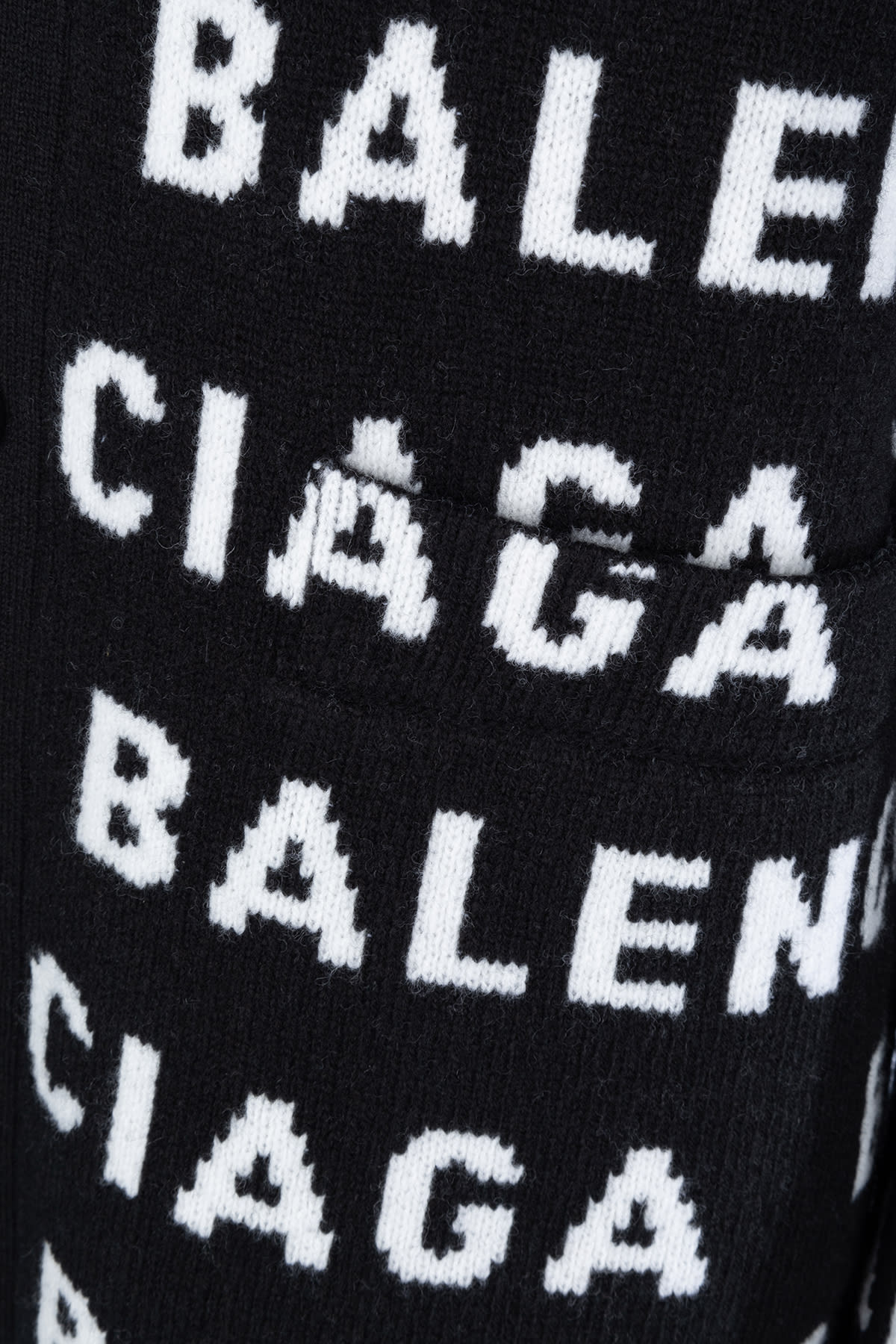 Shop Balenciaga Maglieria In Black White