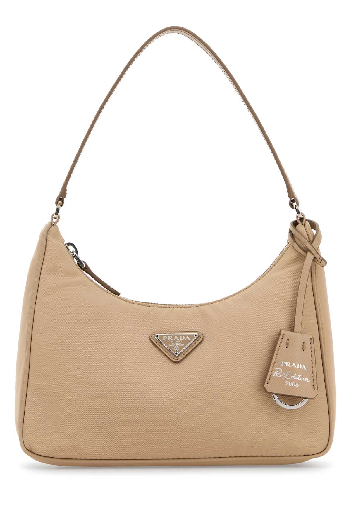 Prada Sand Re-nylon Re-edition 2005 Handbag In Pink
