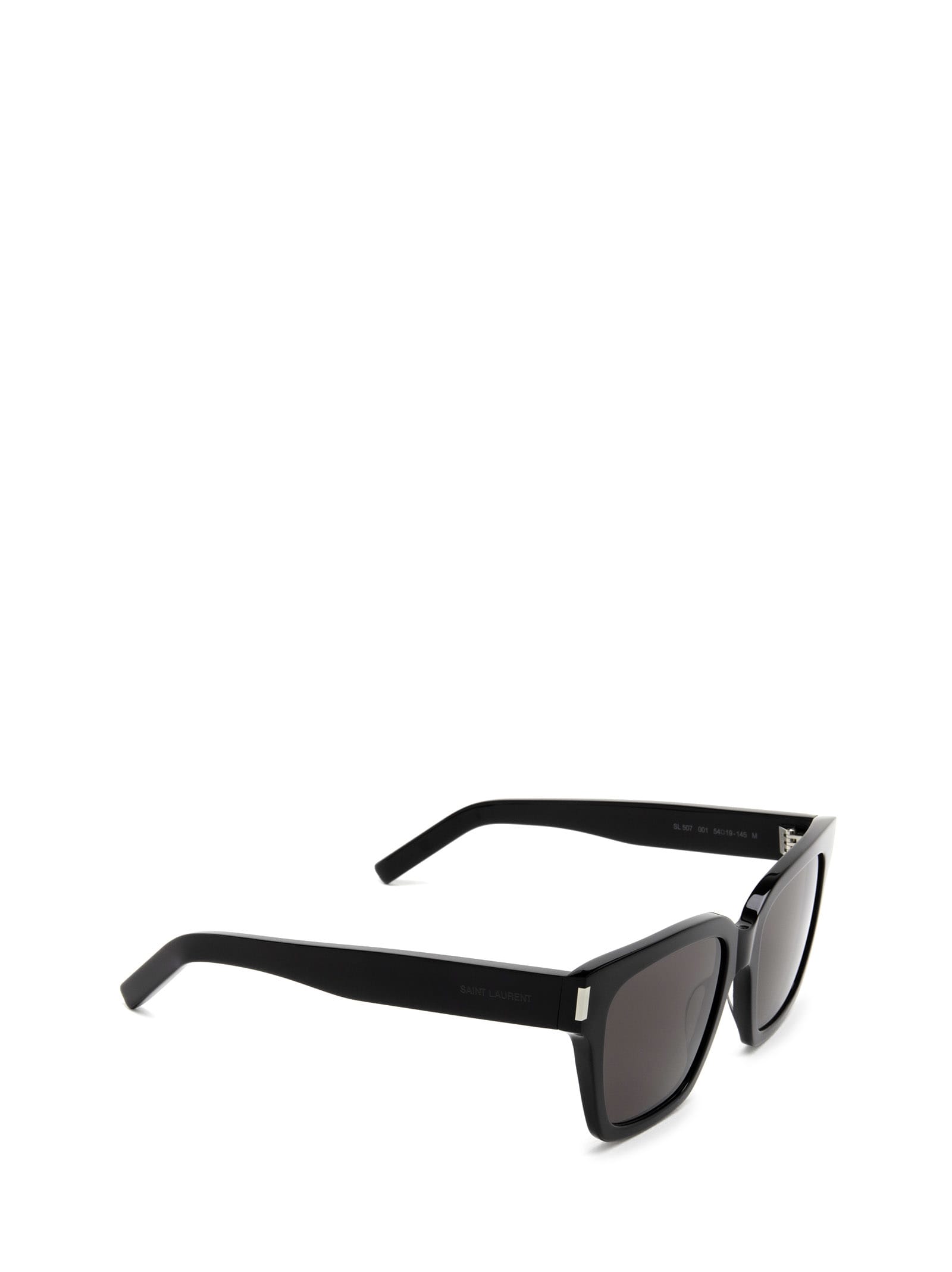 Shop Saint Laurent Sl 507 Black Sunglasses