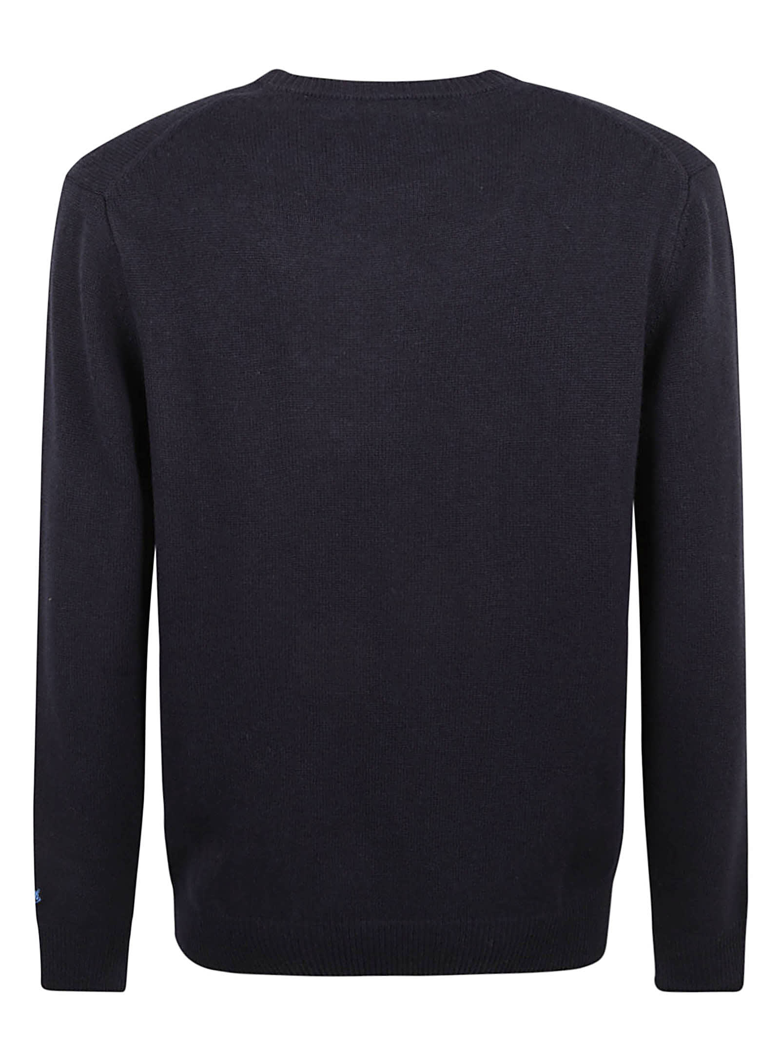 Shop Mc2 Saint Barth Heron Sweatshirt Fleece In Blu