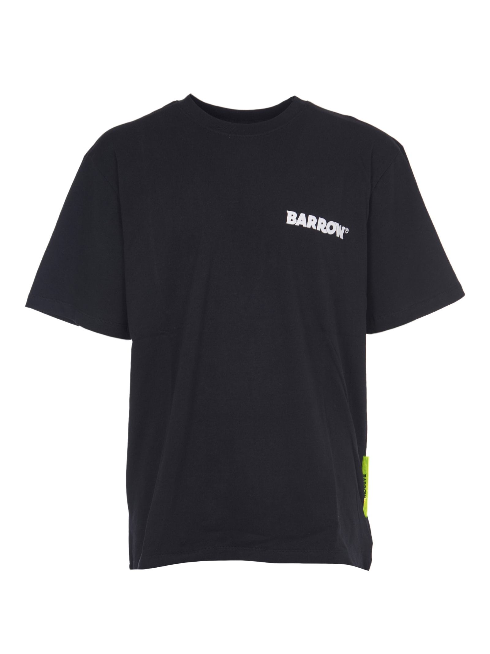 Barrow Black T-shirt With Maxi Logo