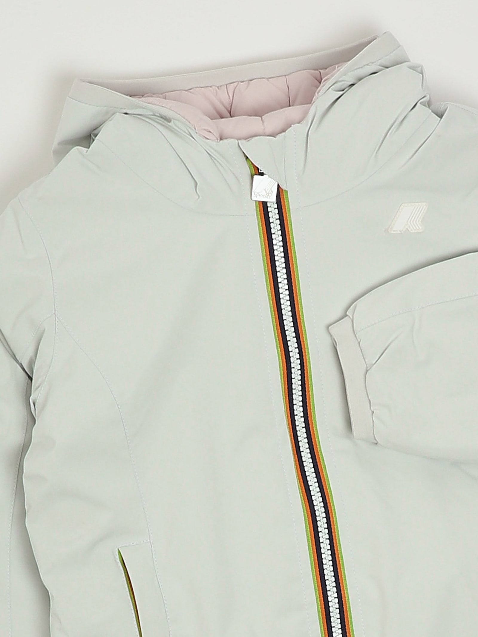 K-way Lily Termo Double Jacket In Green