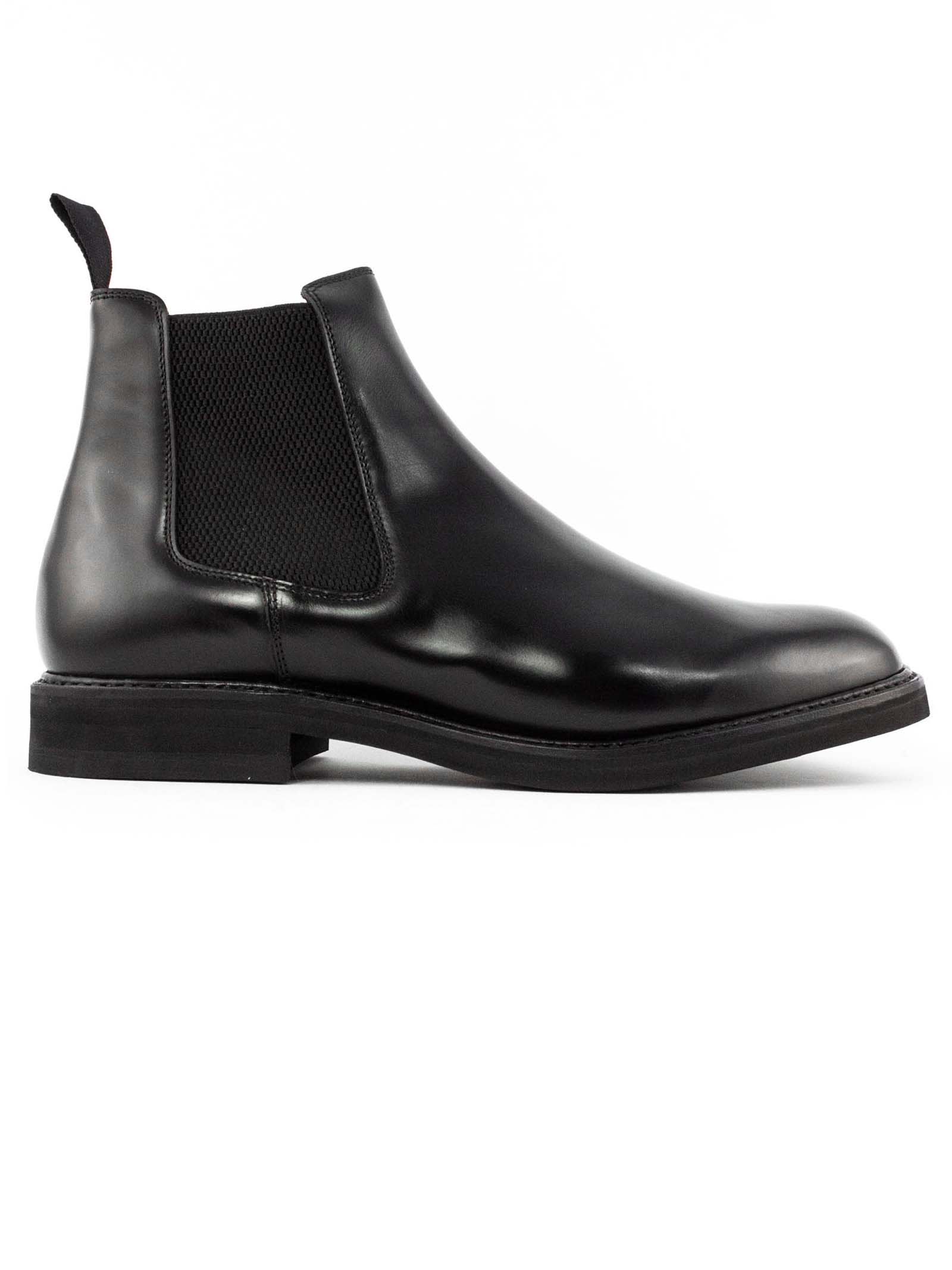 Berwick 1707 Black Leather Ankle Boot
