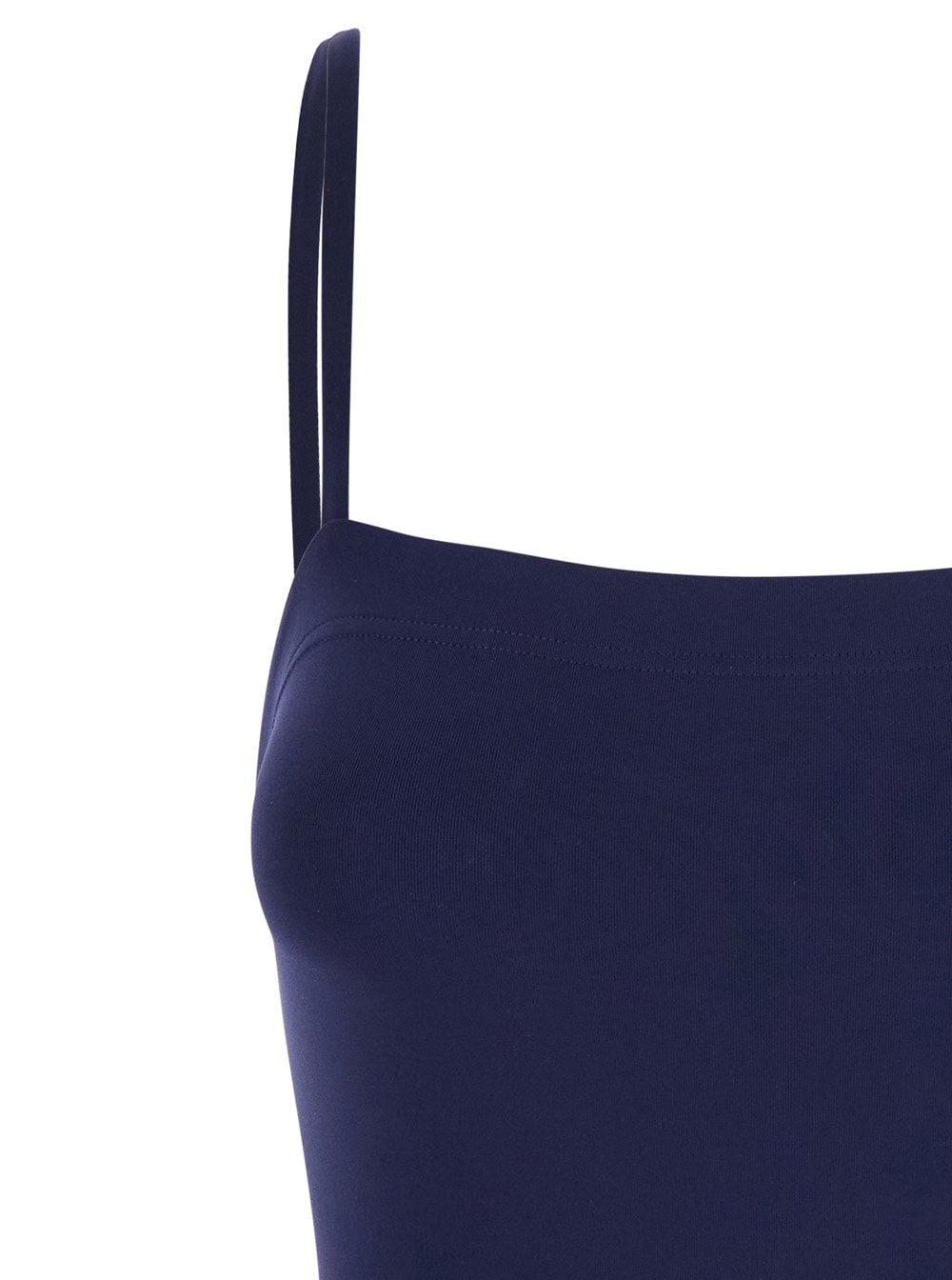 Eres Acquarelle Blue One-piece Swimsuit With Back Neckline In Tech Fabric Woman