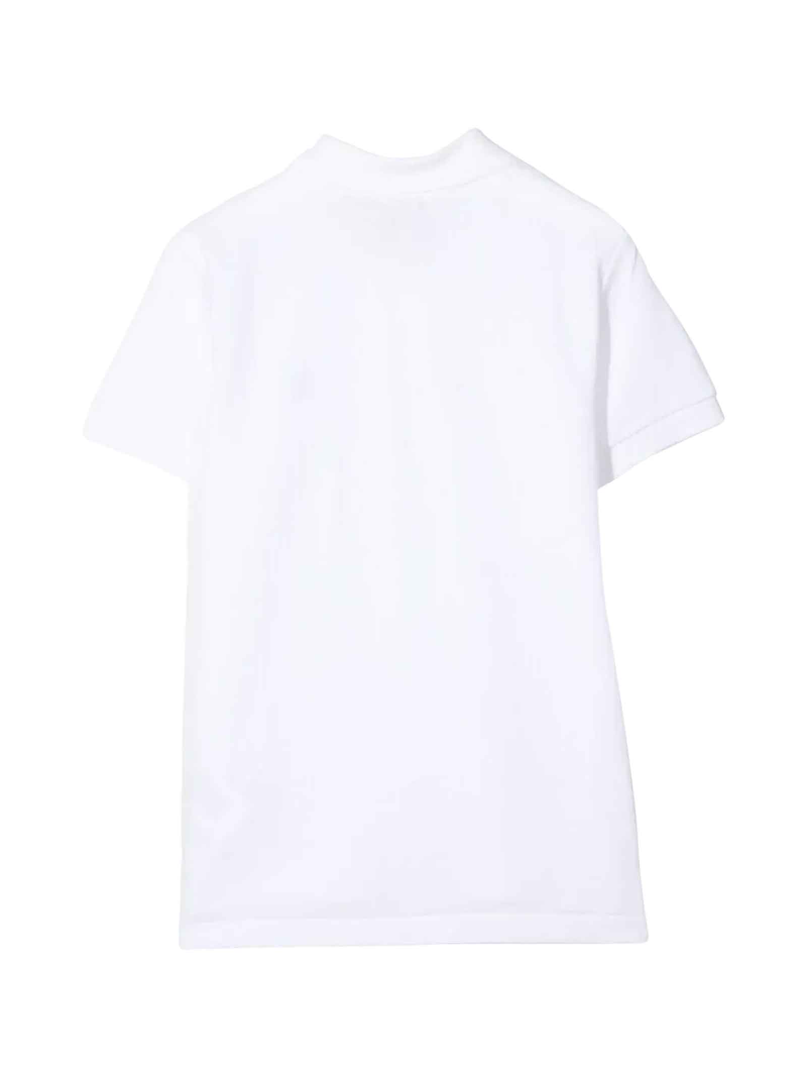Shop Ralph Lauren White Polo Shirt Boy