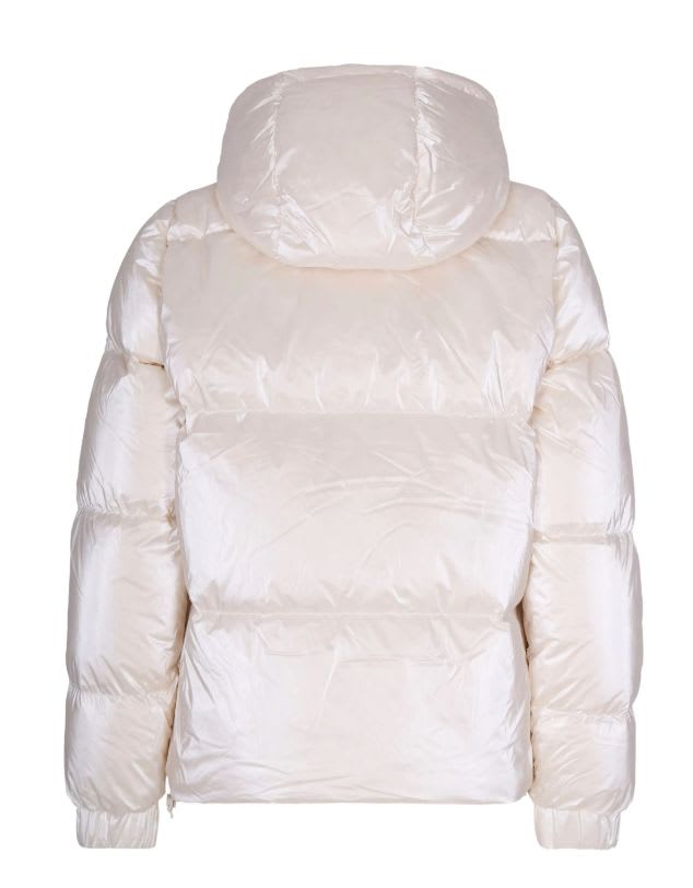 K-way Lethille Thermo Pearly White Gardenia Combo Jacket In Multi