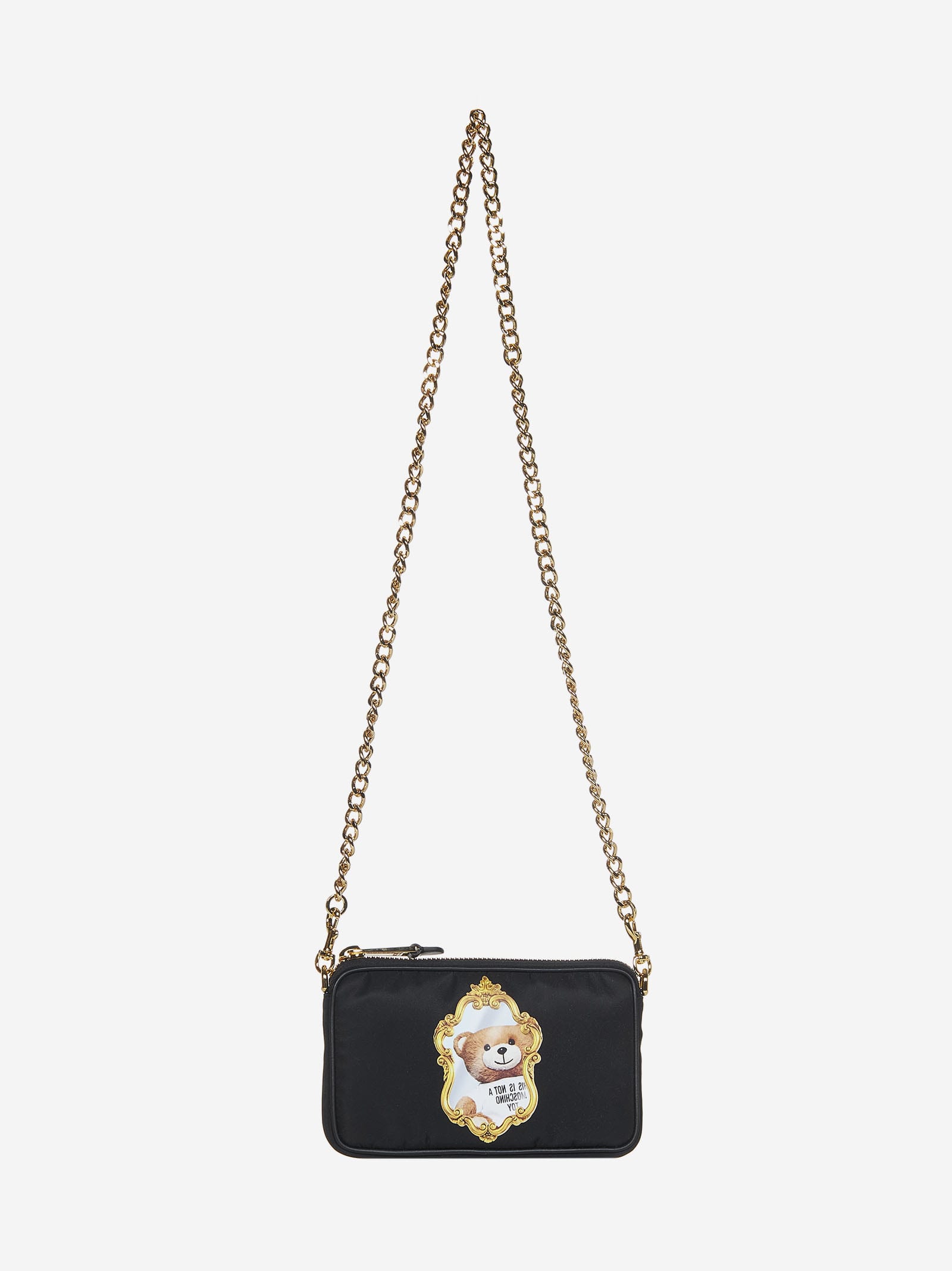 Moschino Mirror Teddy Bear Shoulder Bag