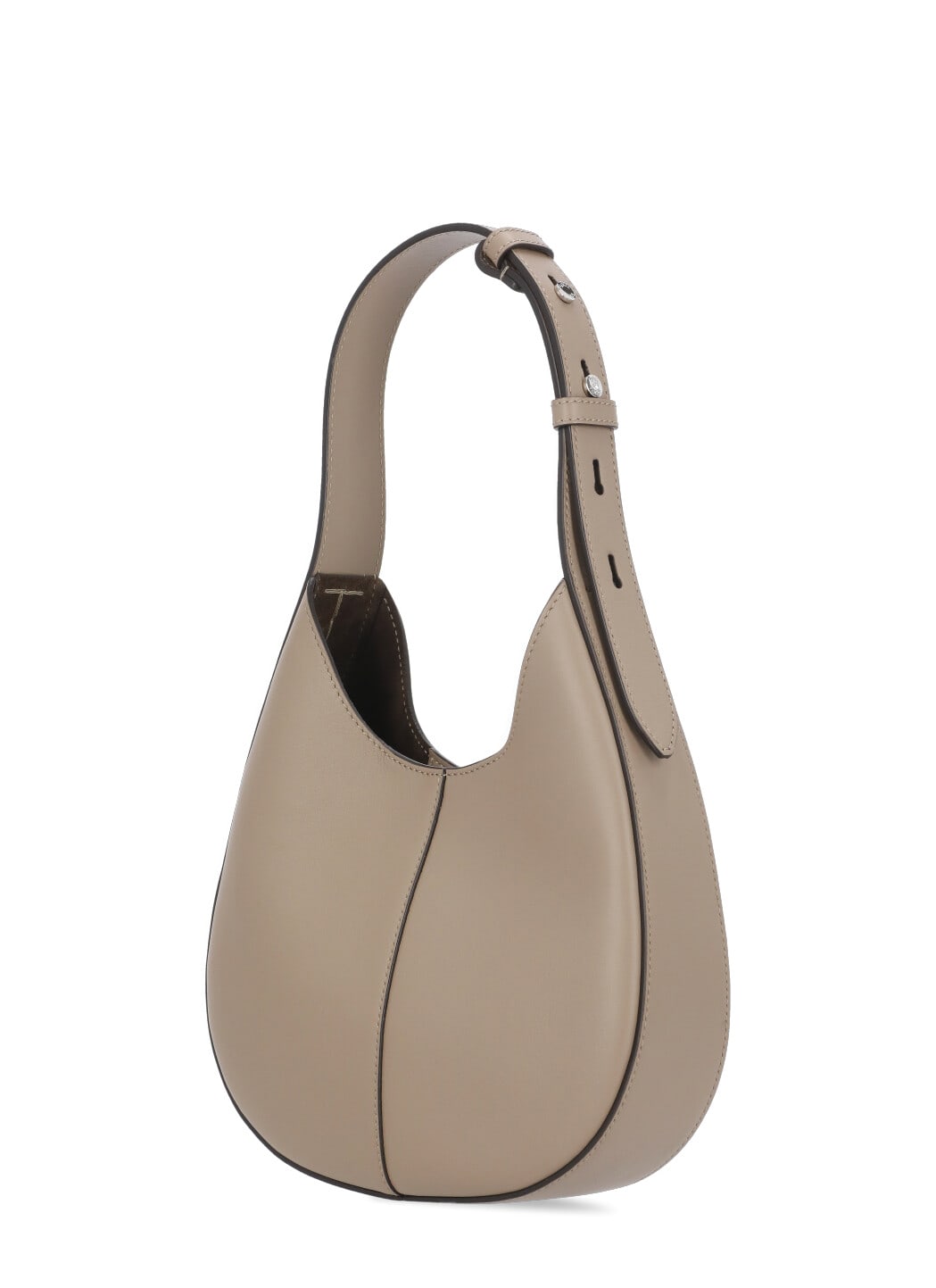 Shop Tod's Hobo Bag In Beige