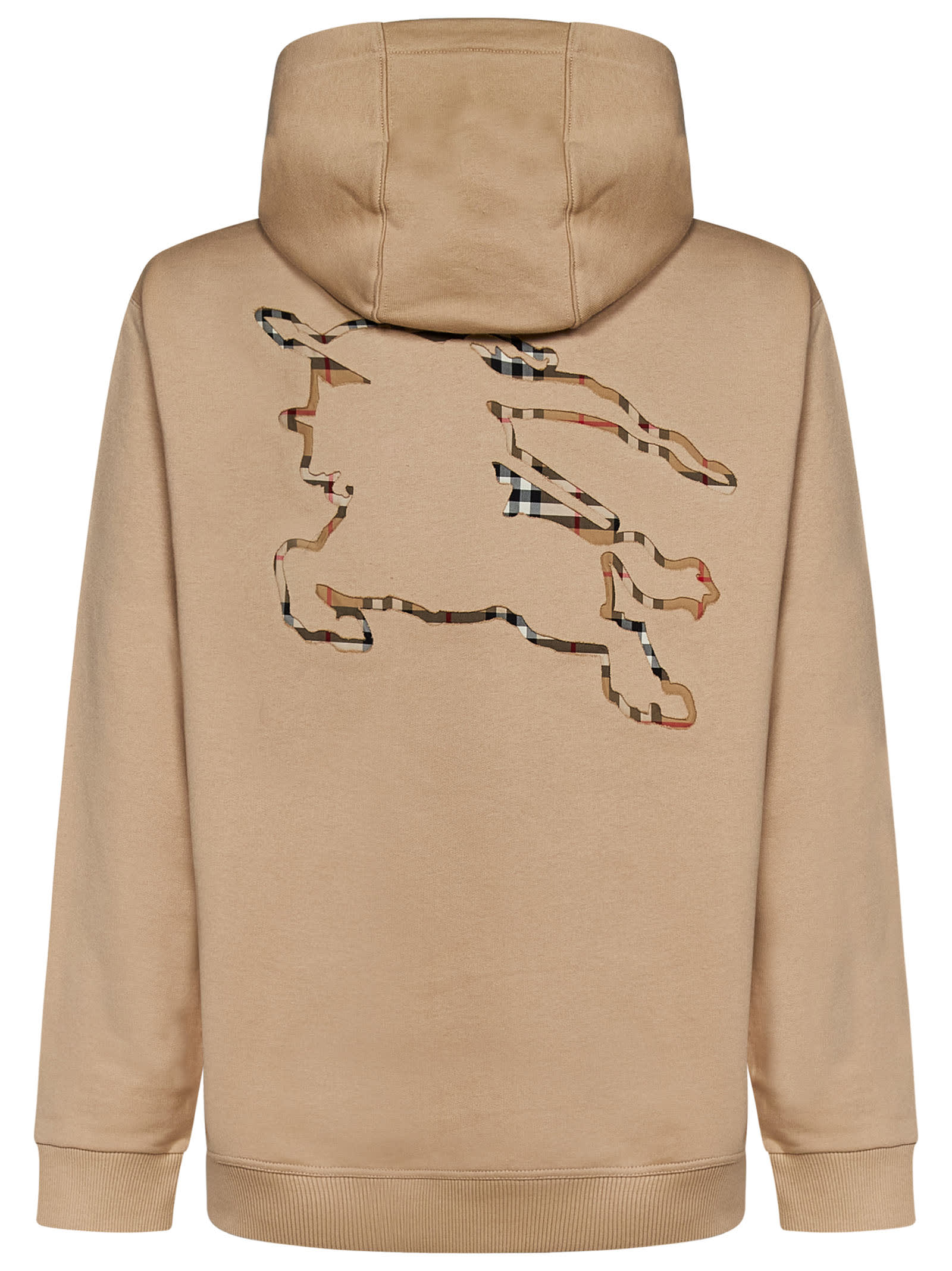 Shop Burberry Sweatshirt In Beige