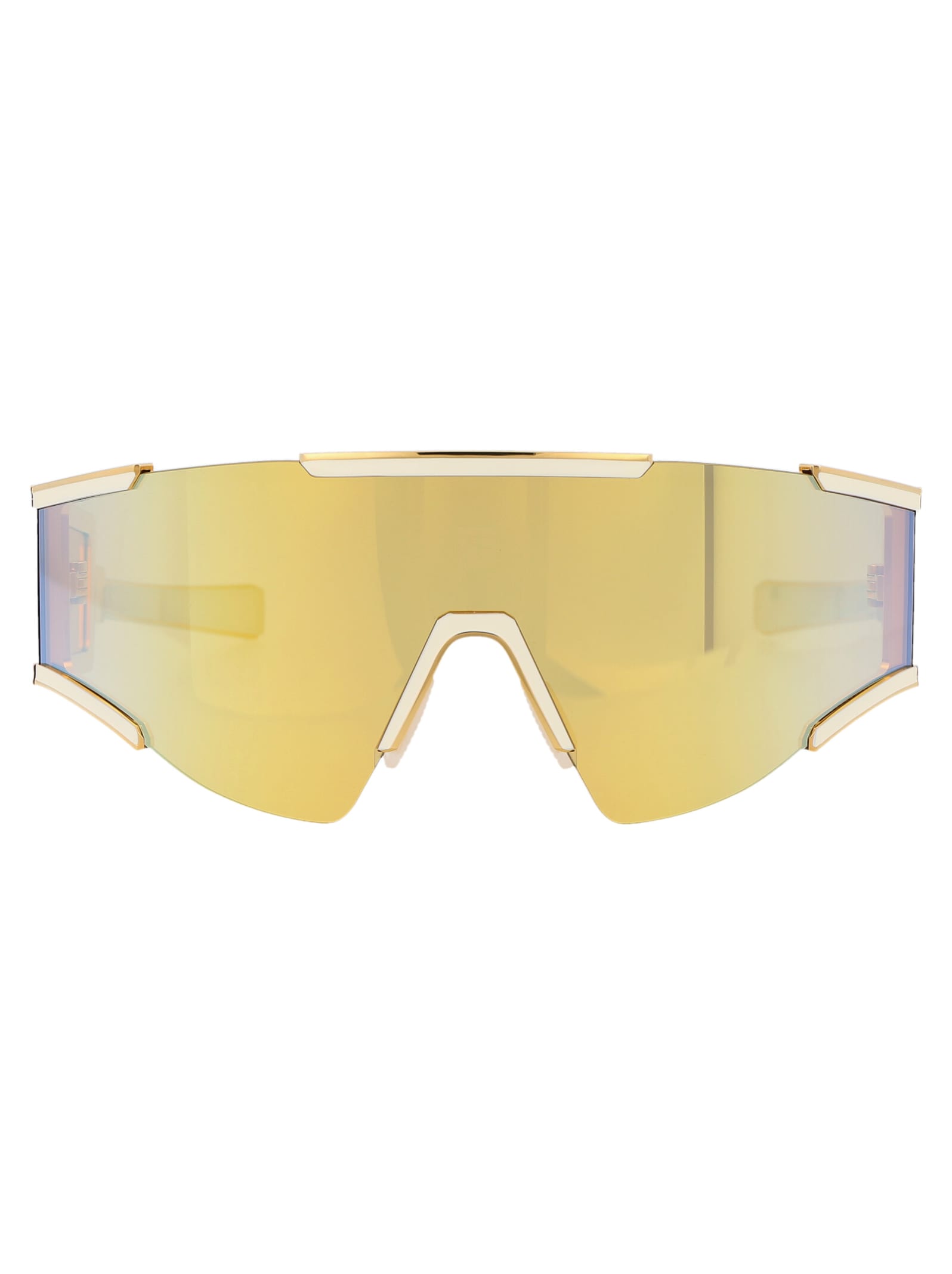 Shop Balmain Fleche Sunglasses In 138b Gld - Bne