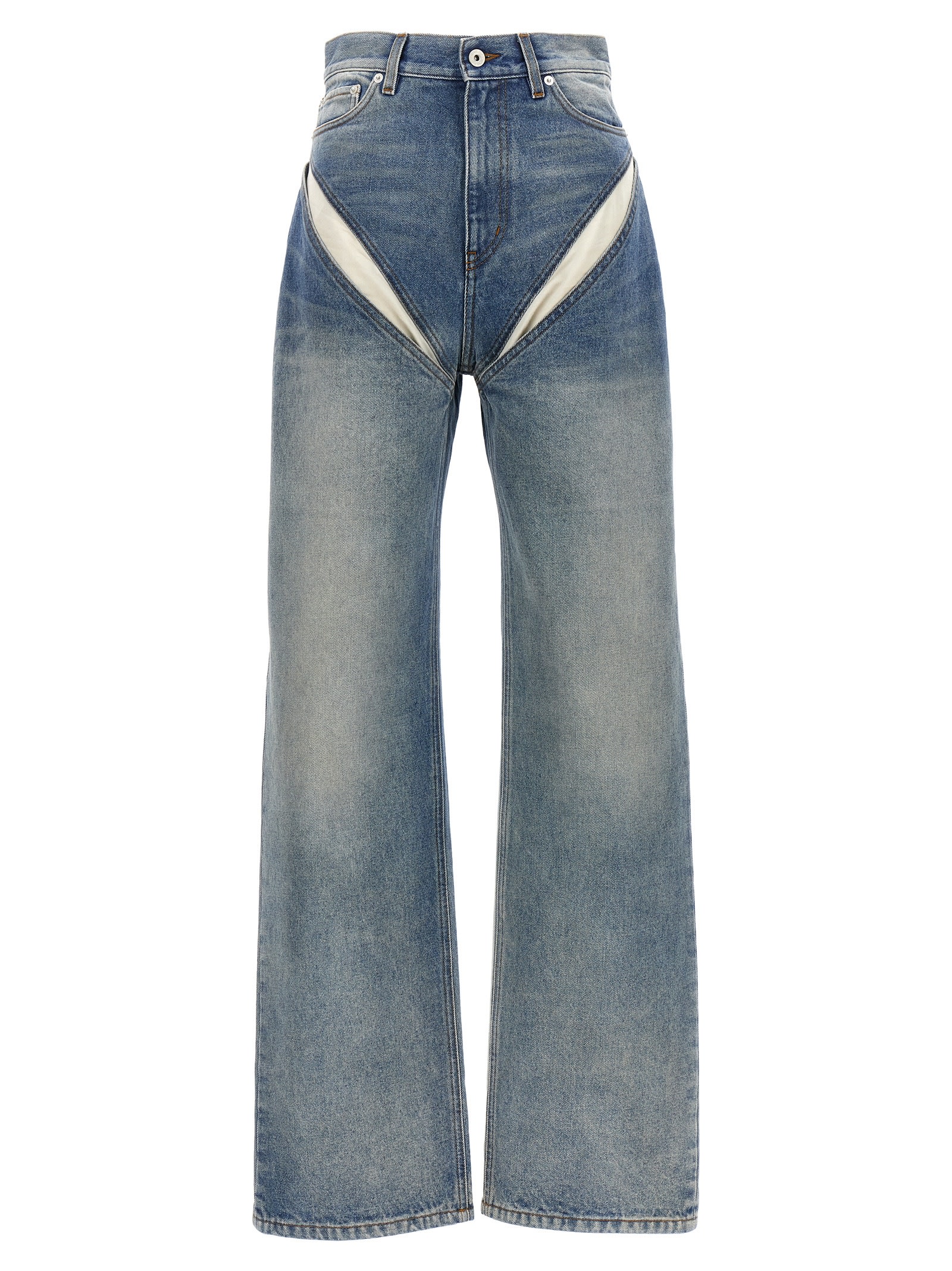 Y/PROJECT CUT-OUT JEANS