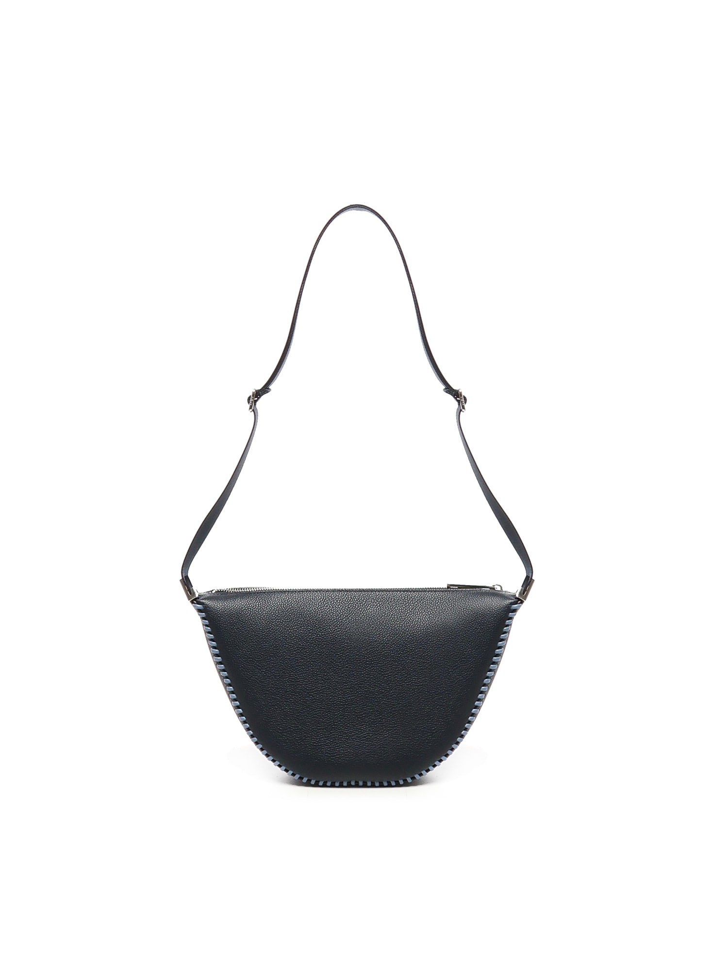 Fendi Melon Messenger Bag In Blue