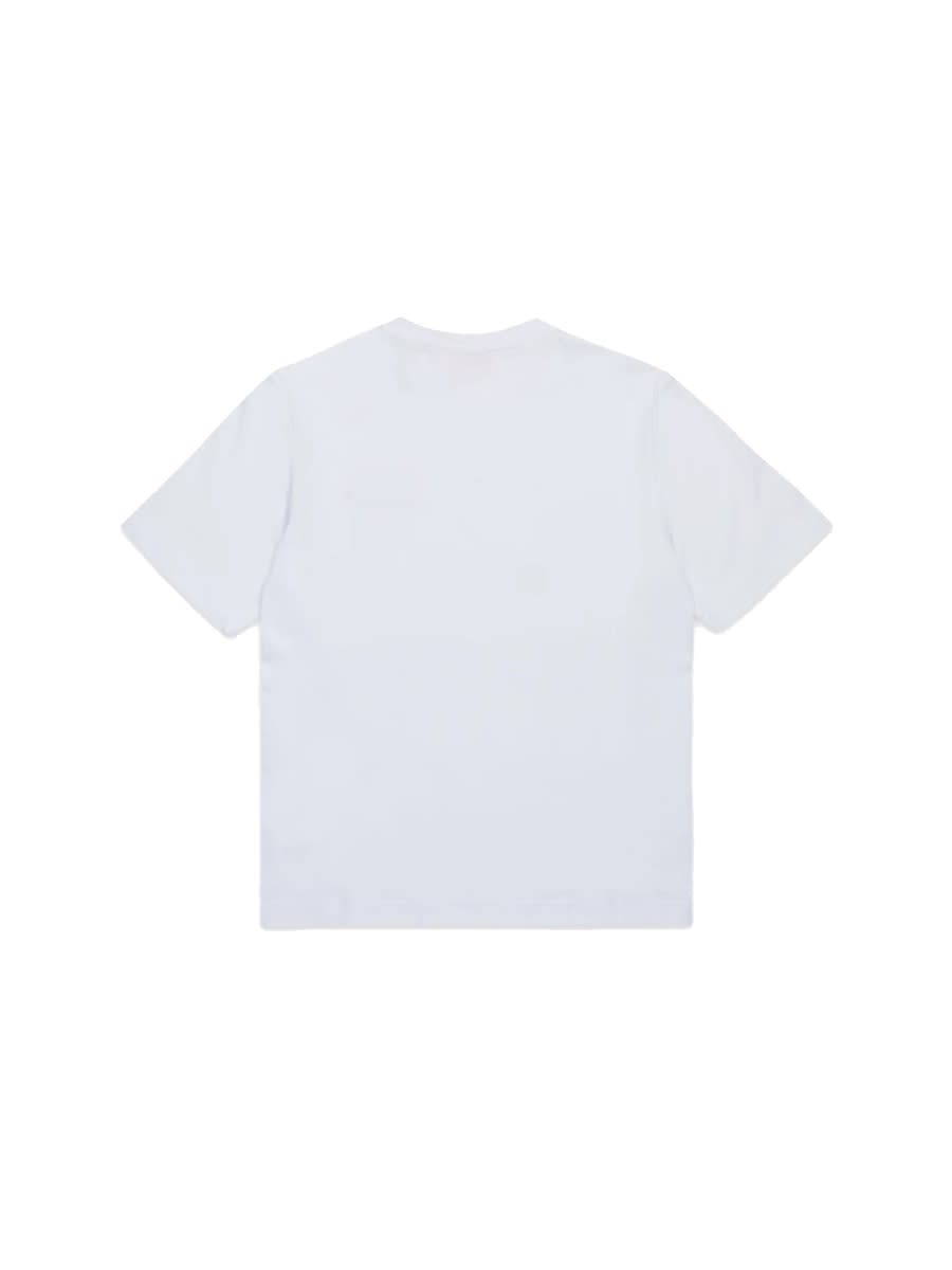 Diesel Tpatch Over T-shirt In White