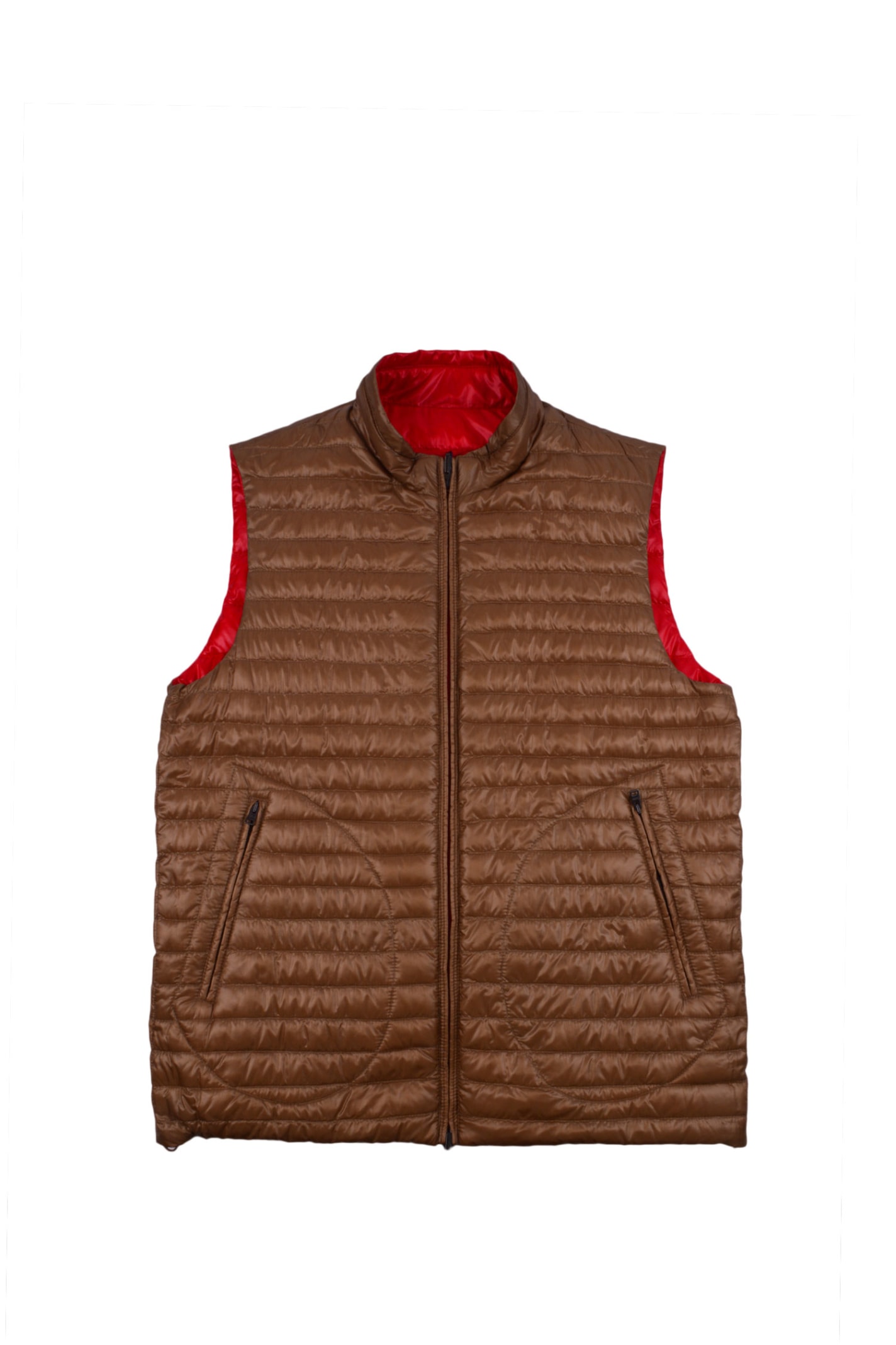 Shop Herno Gilet In Red