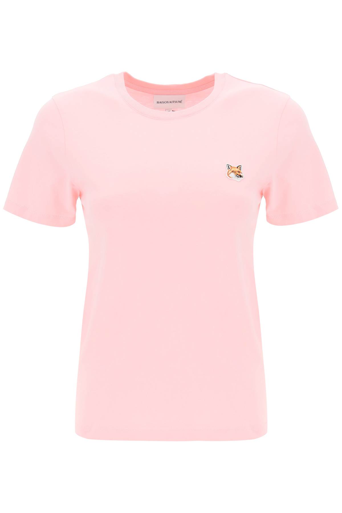 Maison Kitsuné Woman T-shirt Pink Size Xs Cotton In Multi