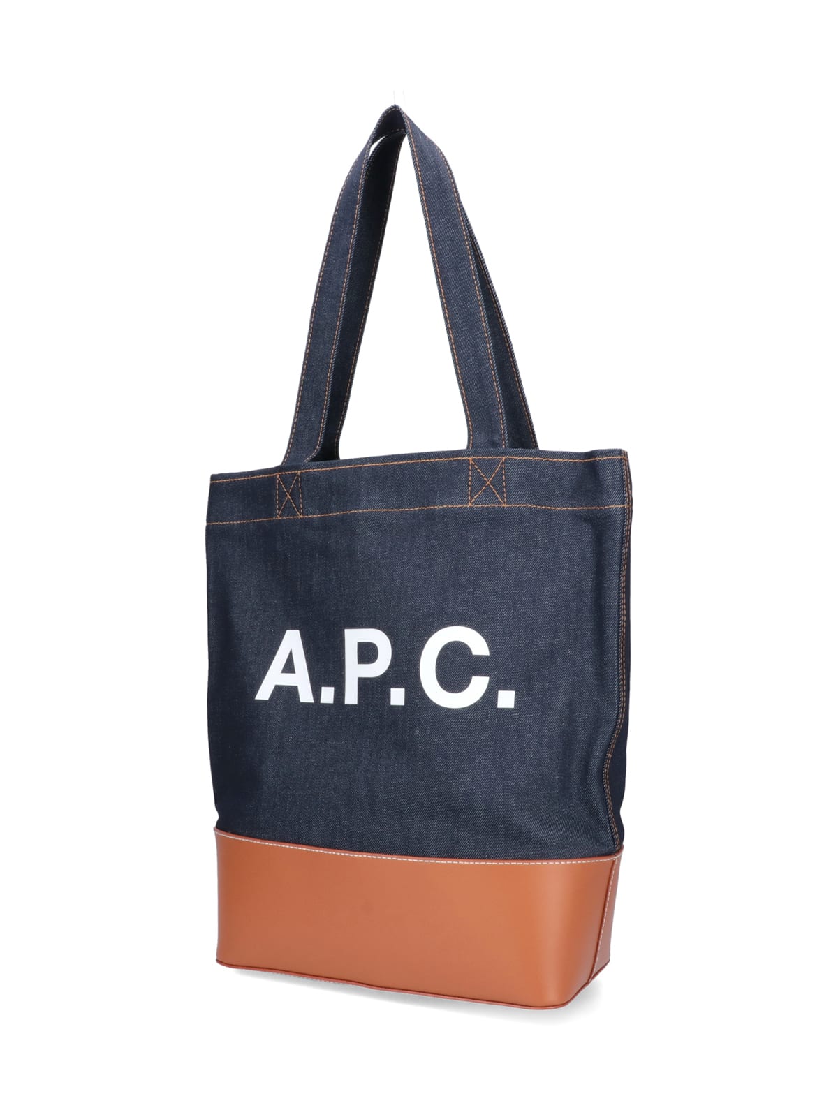 Shop Apc A.p.c. - Axelle Tote Bag In Blu