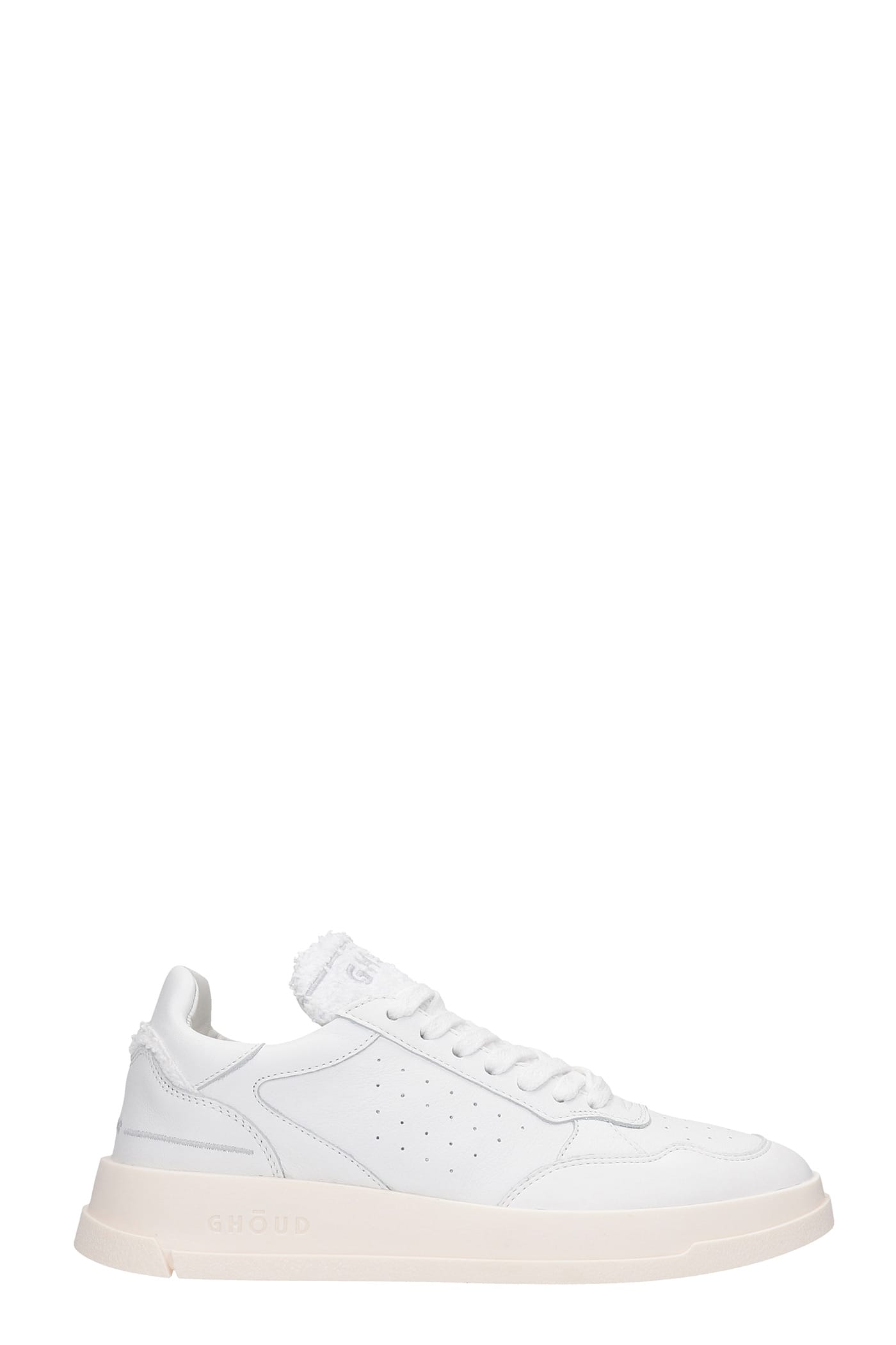 GHOUD Tweener Sneakers In White Leather