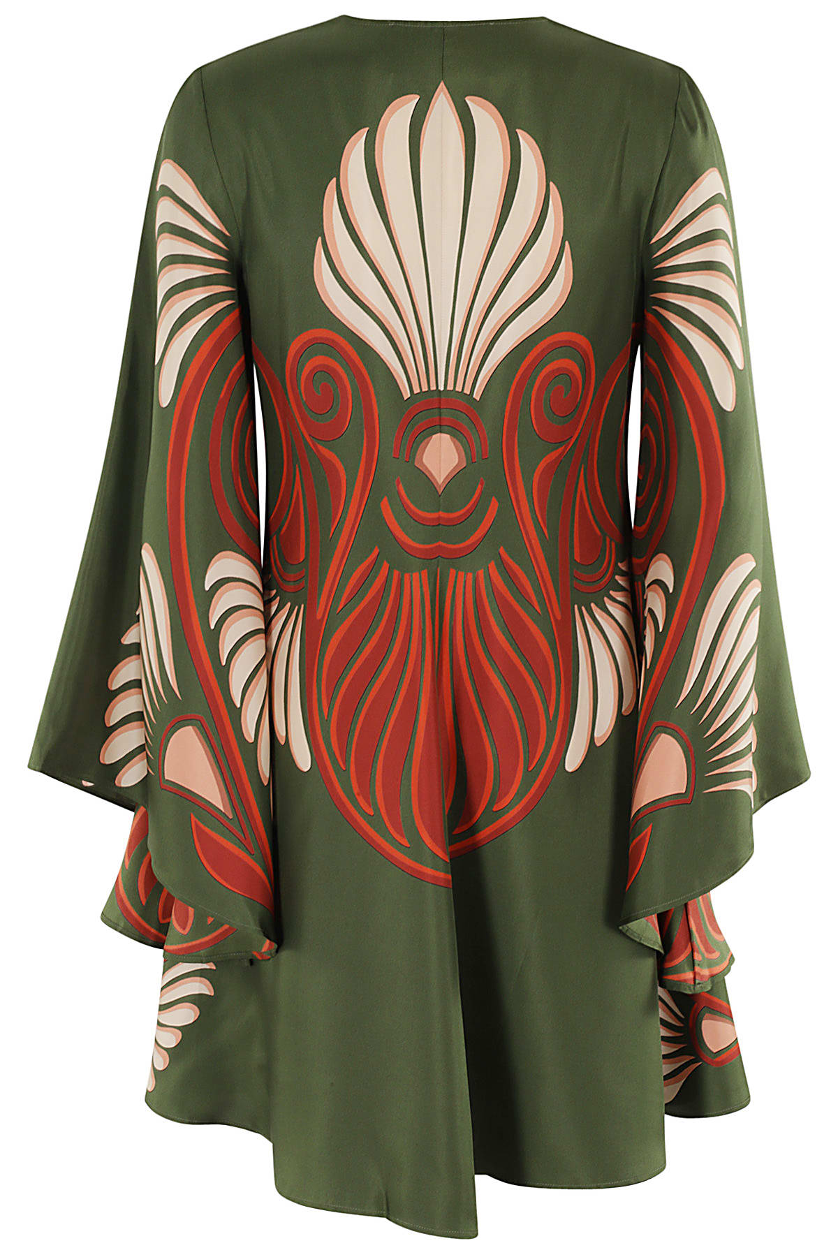 Shop La Doublej Mini Magnifico Dress In Dark Green