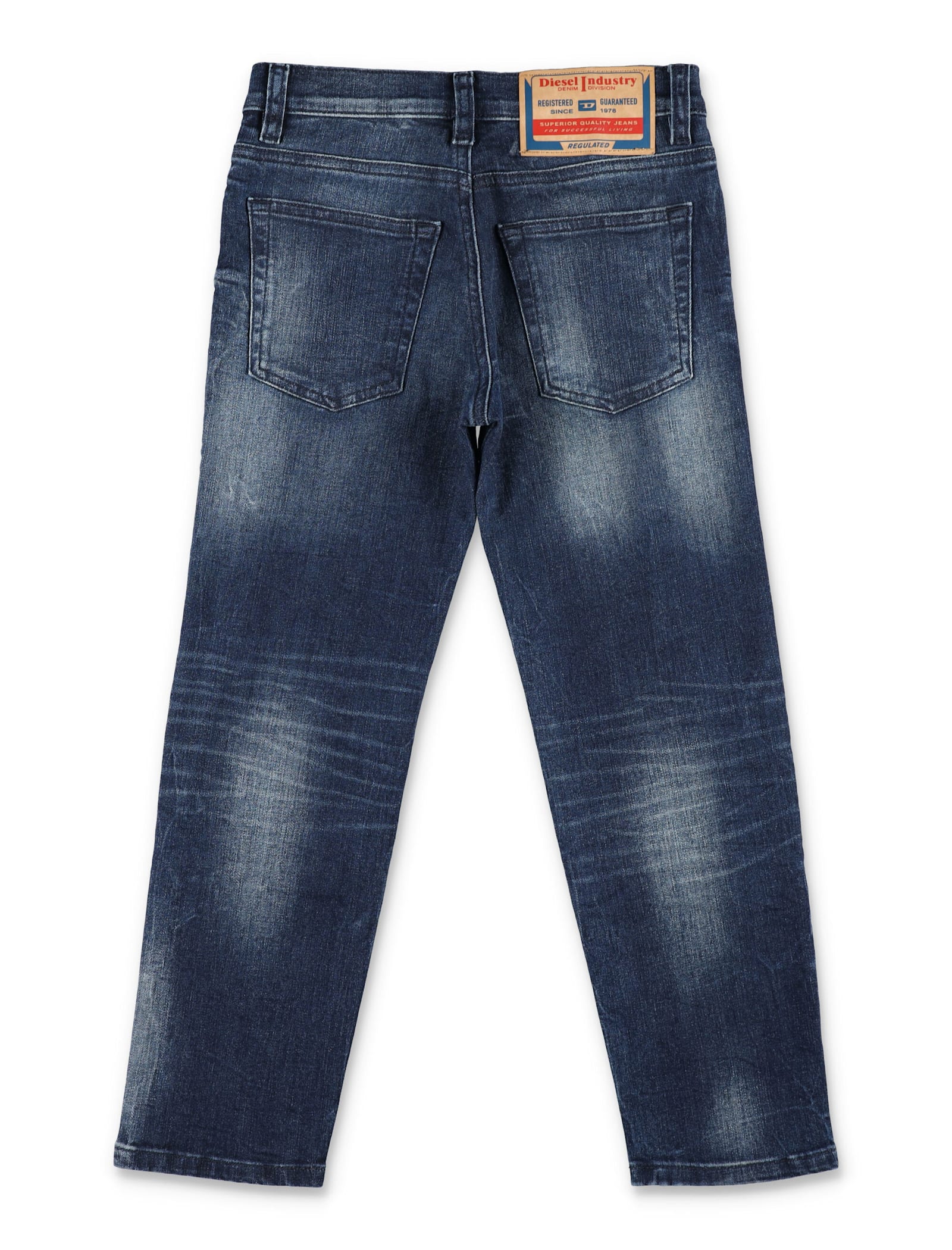 Diesel Kid - 2010-j Regular Fit Distressed Jeans In Multi