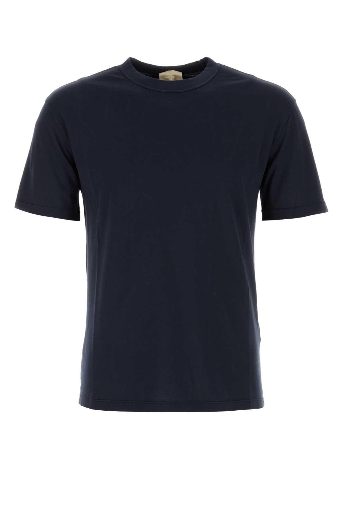 Midnight Blue Cotton T-shirt