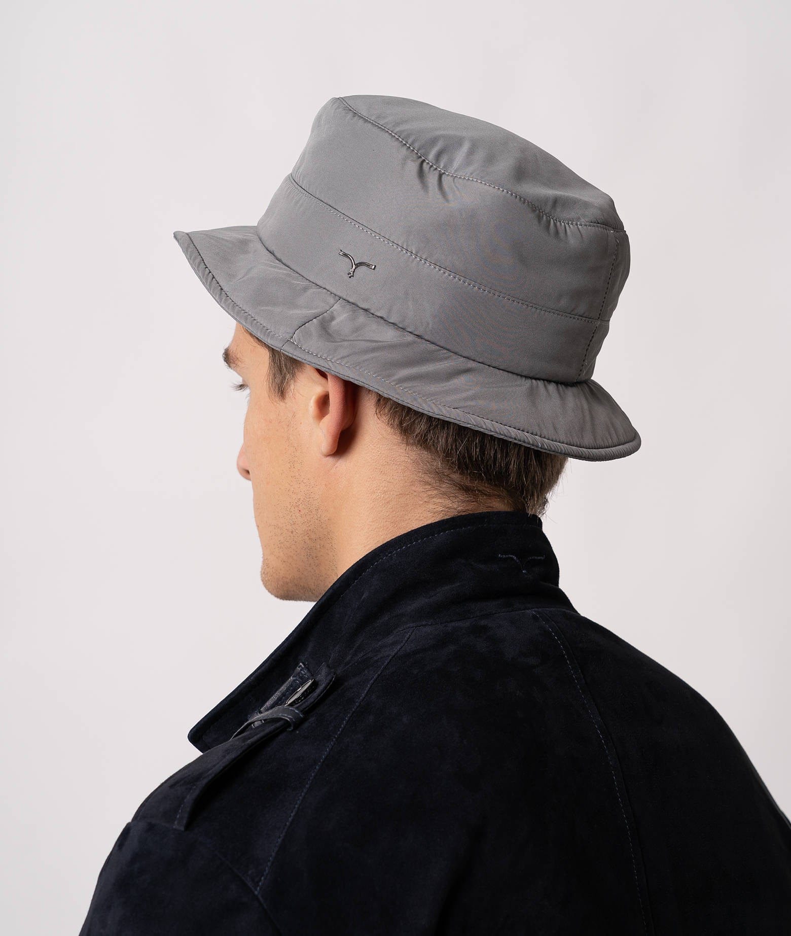 Larusmiani Bucket Hat Hat In Gray