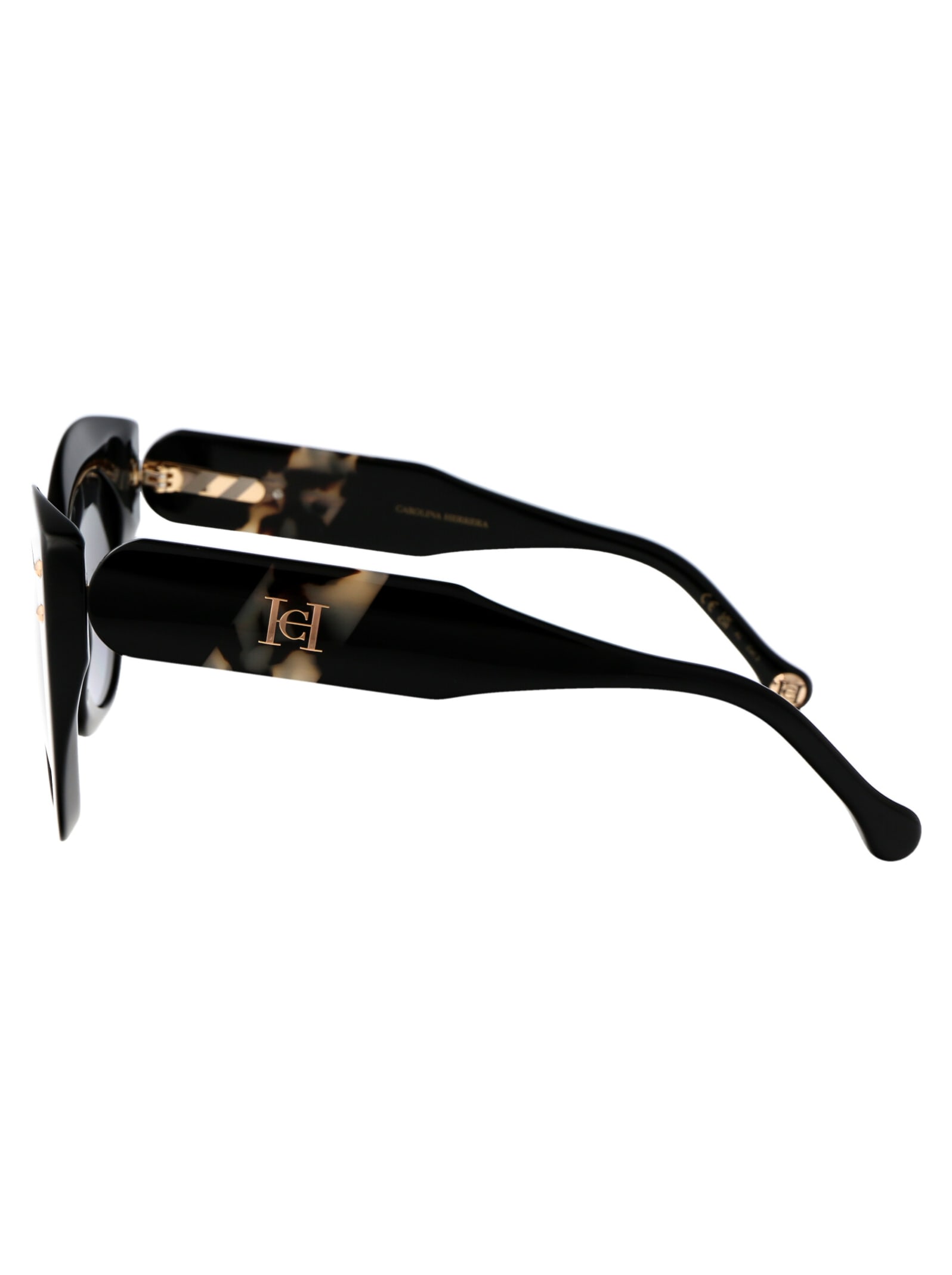 Shop Carolina Herrera Her 0127/s Sunglasses In Wr79o Black Havana