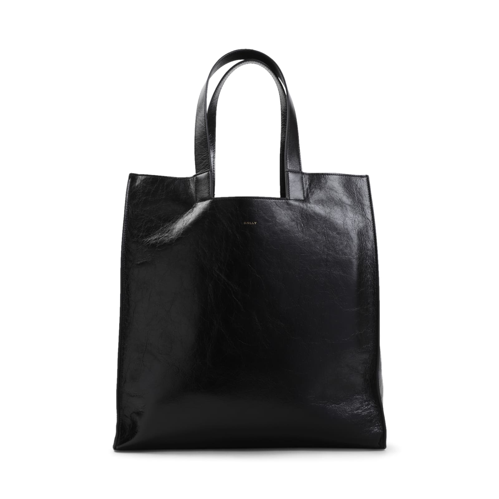 Shop Bally Tote In O Black