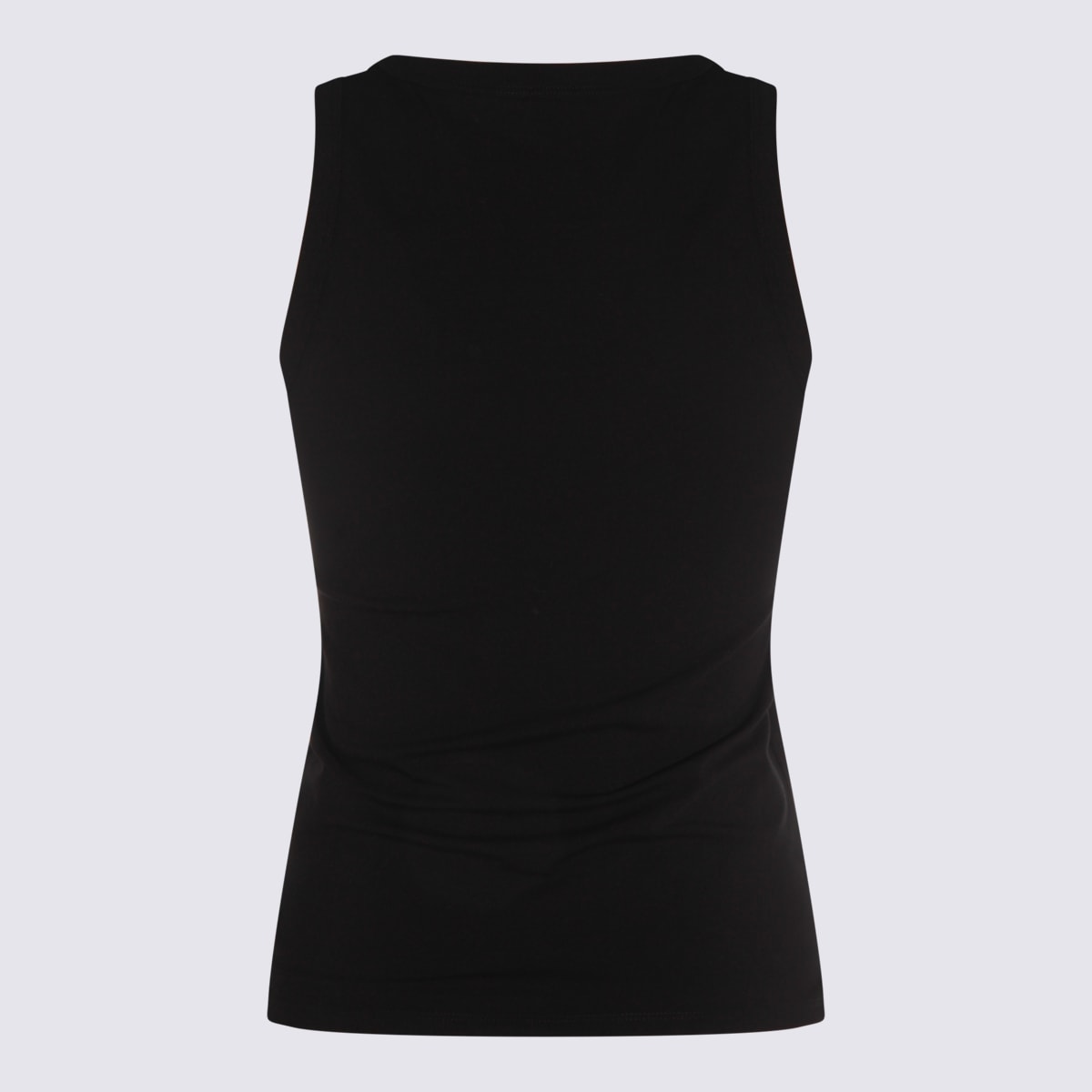 Diesel Women Black Stretch Cotton T-lynys-od Tank Top In Black