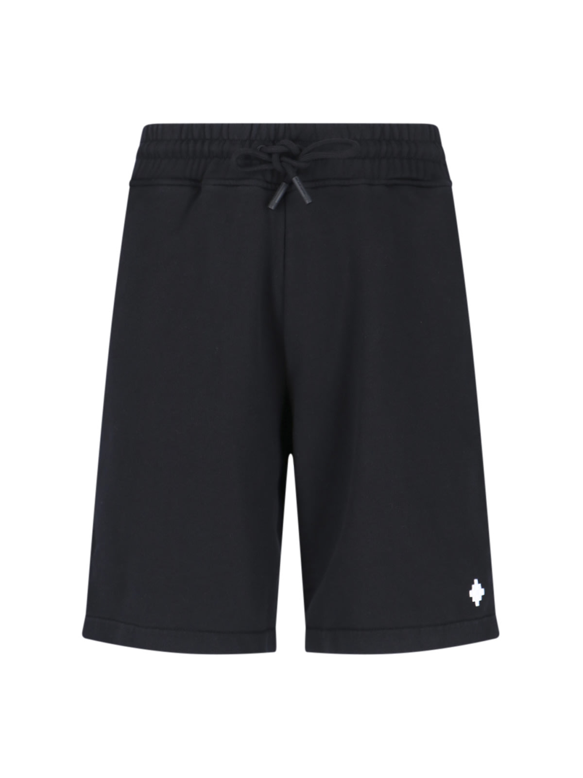 Shop Marcelo Burlon County Of Milan Cross Sport Shorts In Black