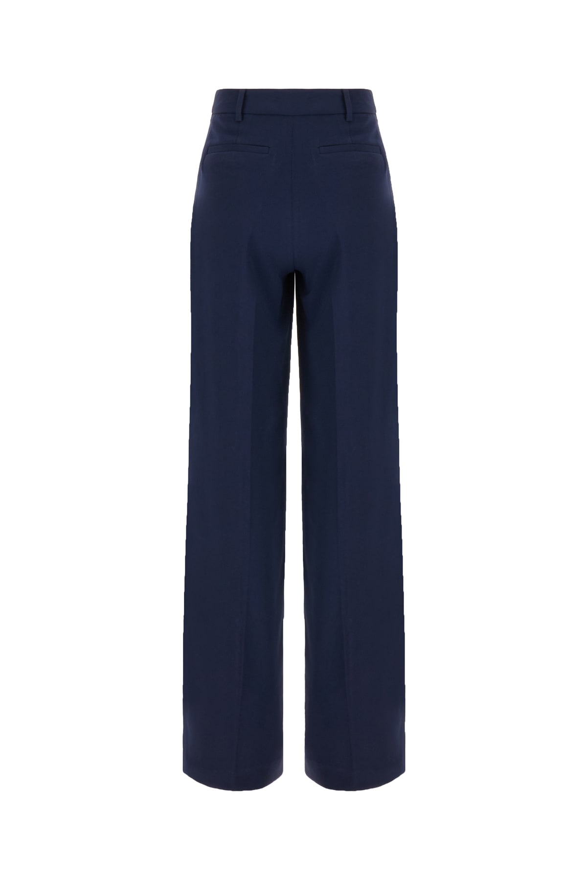 Shop Michael Kors Midnight Blue Triacetate Blend Pant In 409