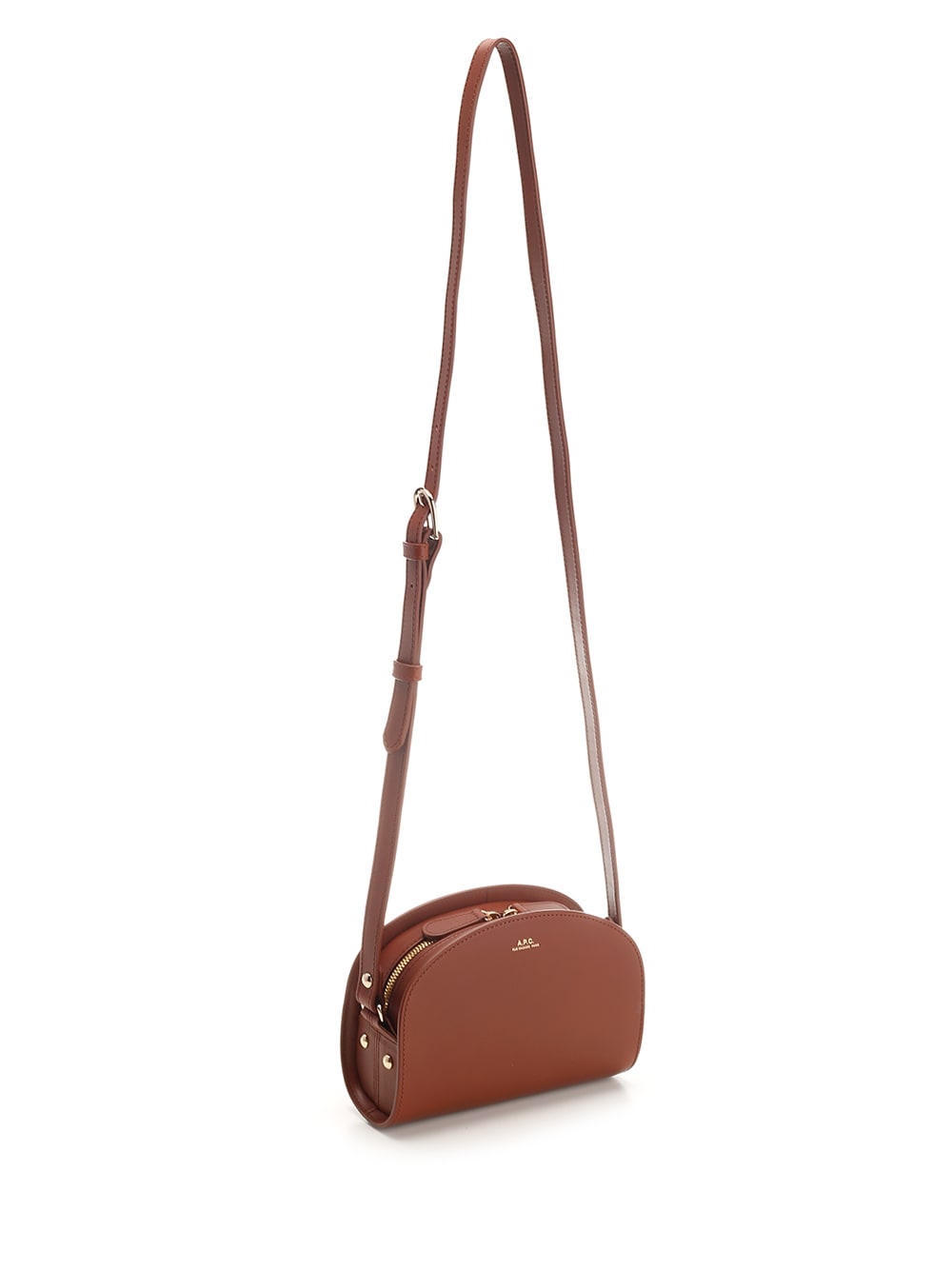 Shop Apc Semi-lune Mini Crossbody Bag