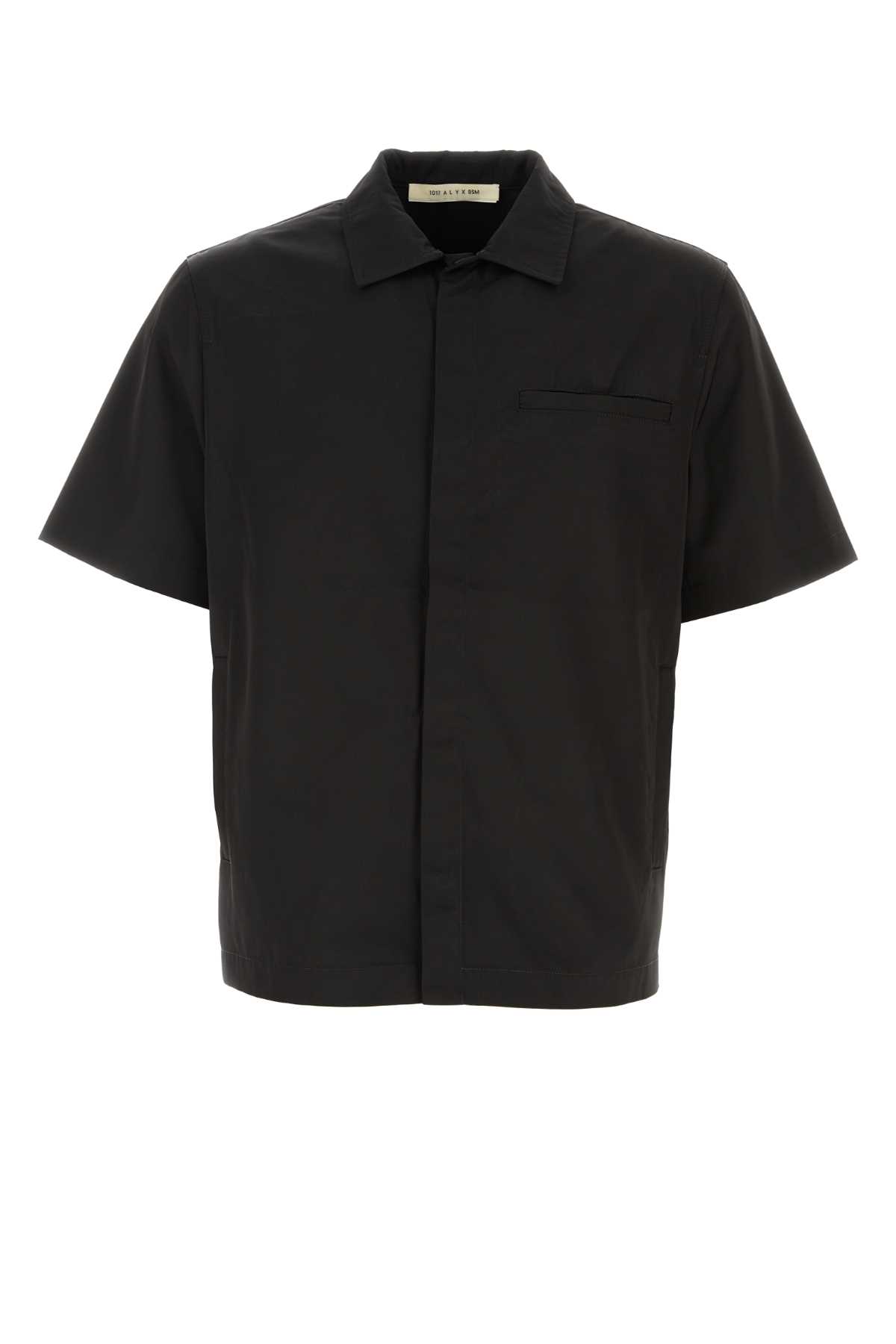 Shop Alyx Black Polyester Shirt In Blk0001