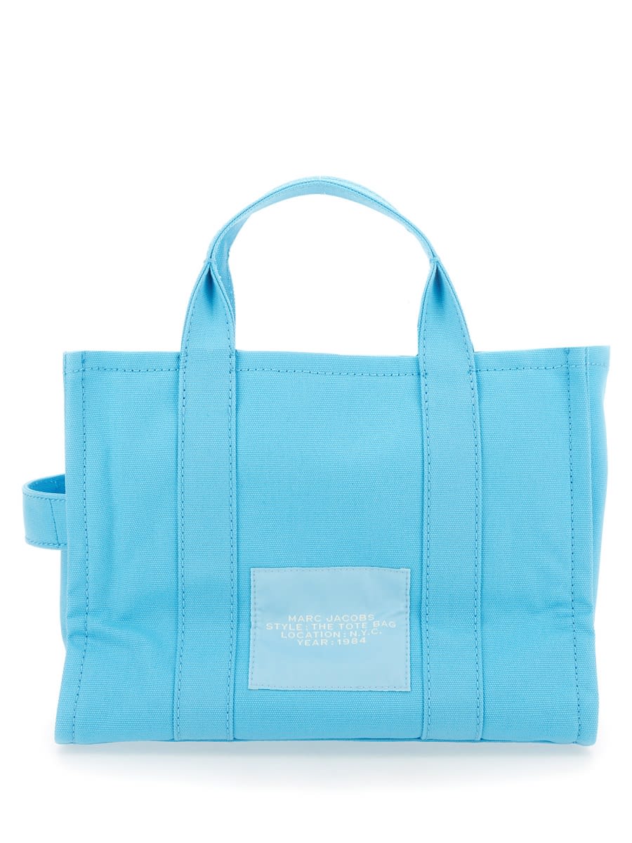 Shop Marc Jacobs The Tote Medium Bag In Azure