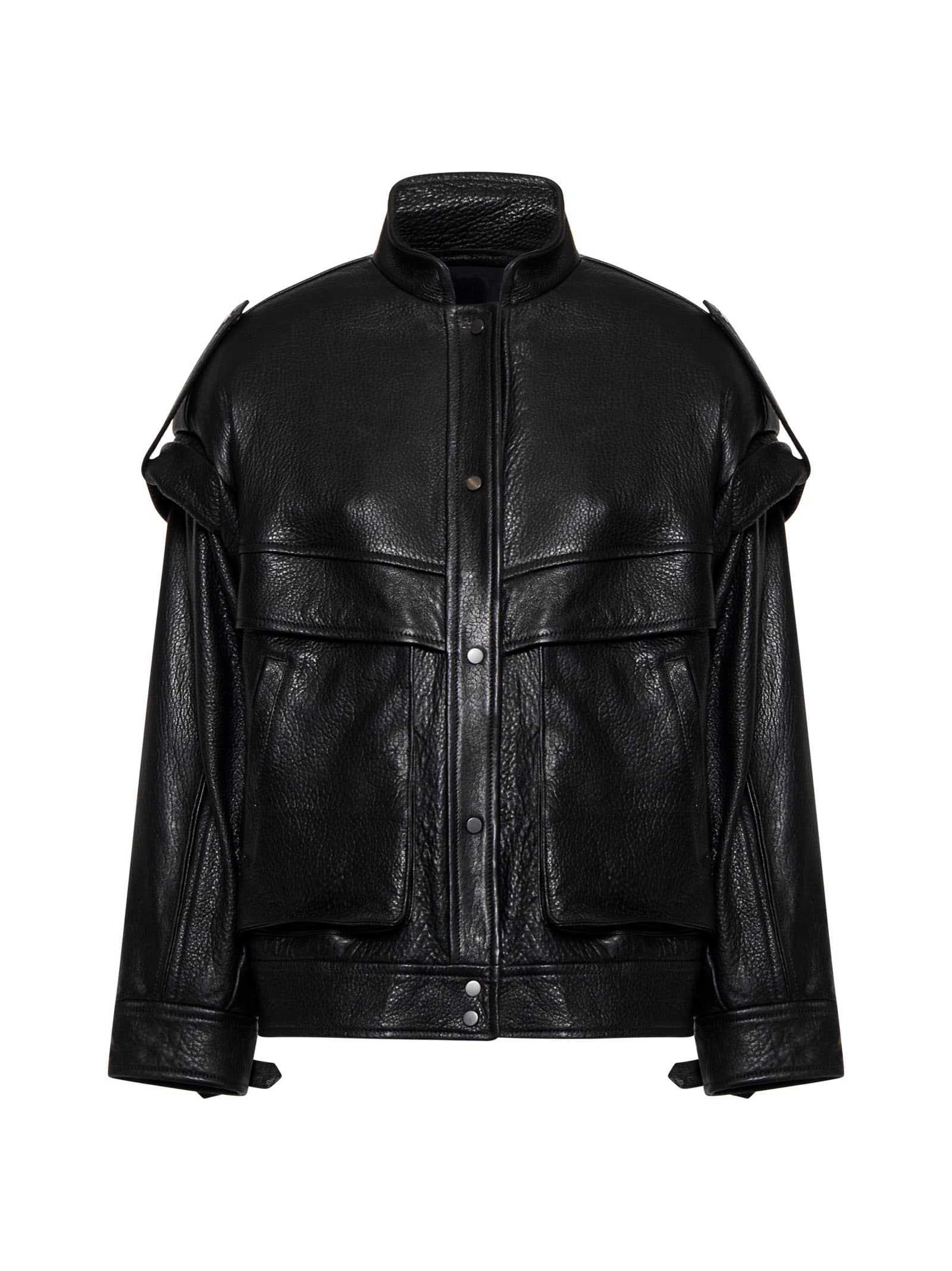 Shop Salvatore Santoro Jacket In Nero