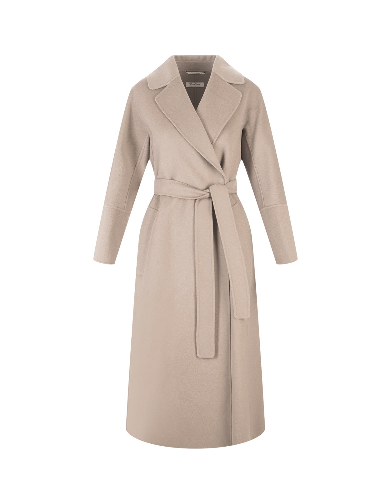 'S MAX MARA LIGHT GREY ELISA COAT