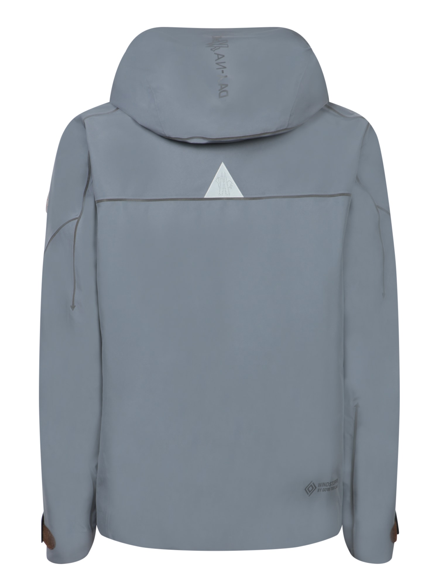 Shop Moncler Thusis Grey Jacket