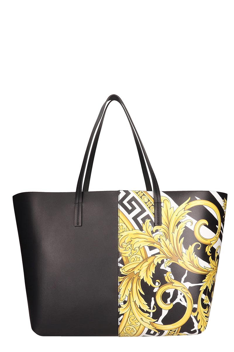 Versace Versace Black Quilted Leather Tote Bag - black - 10984816 | italist