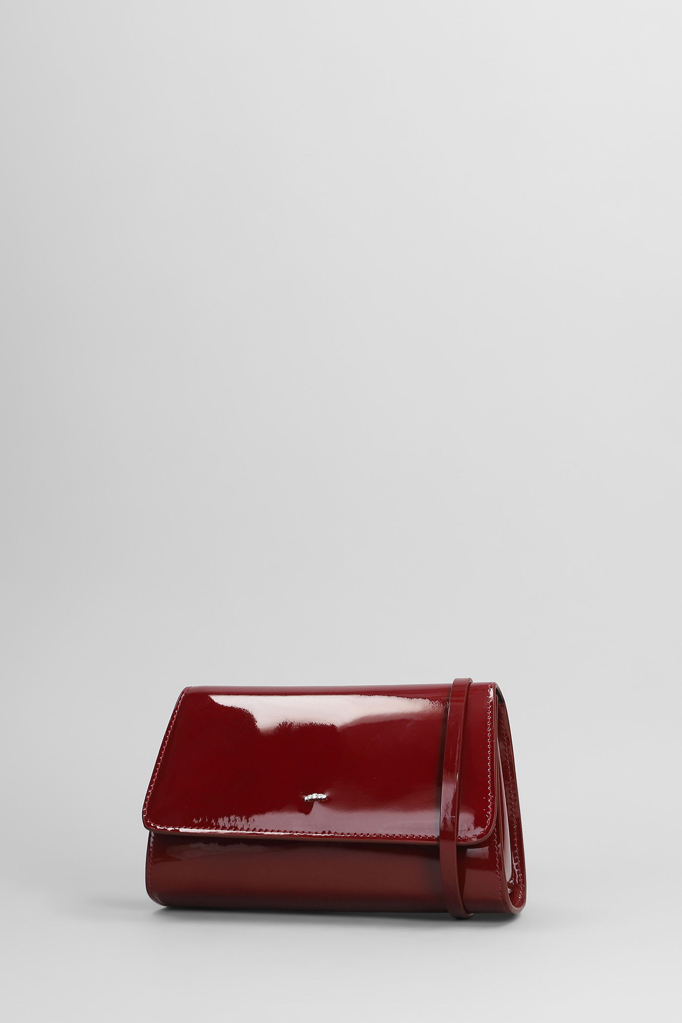 Giuseppe Zanotti Leather Crystal-embellished Bag In Red