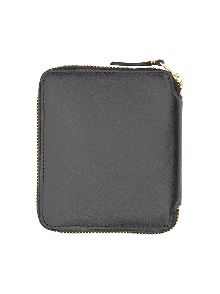 Shop Comme Des Garçons Black Leather Wallet