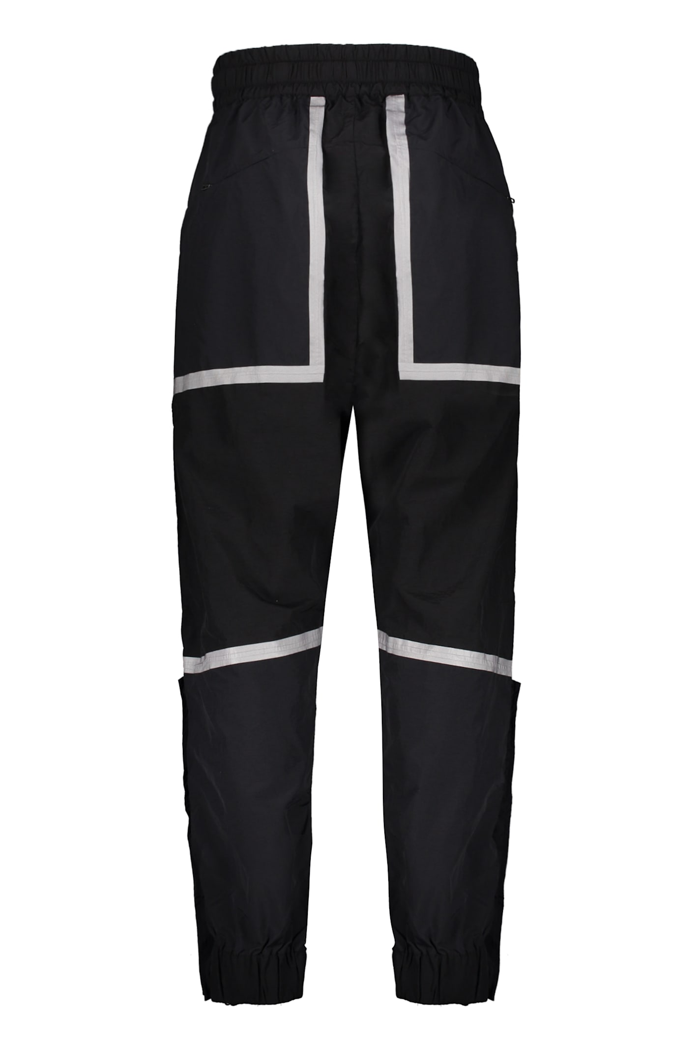 Iso.poetism Contrasting-trim Track Pants In Black